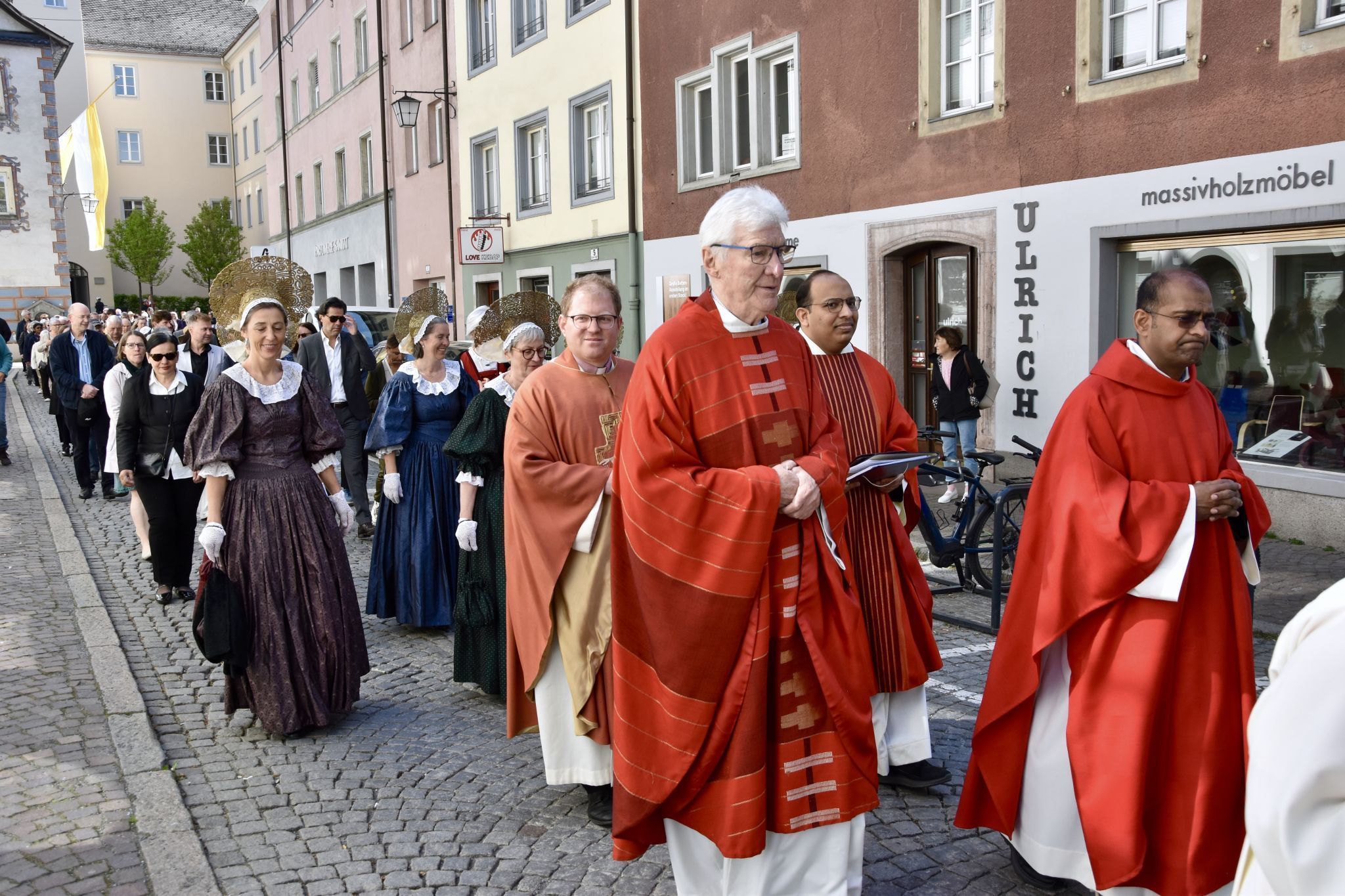 Fidelisprozession durch die Stadt Feldkirch - Fidelis ist ihr Stadtpatron. 