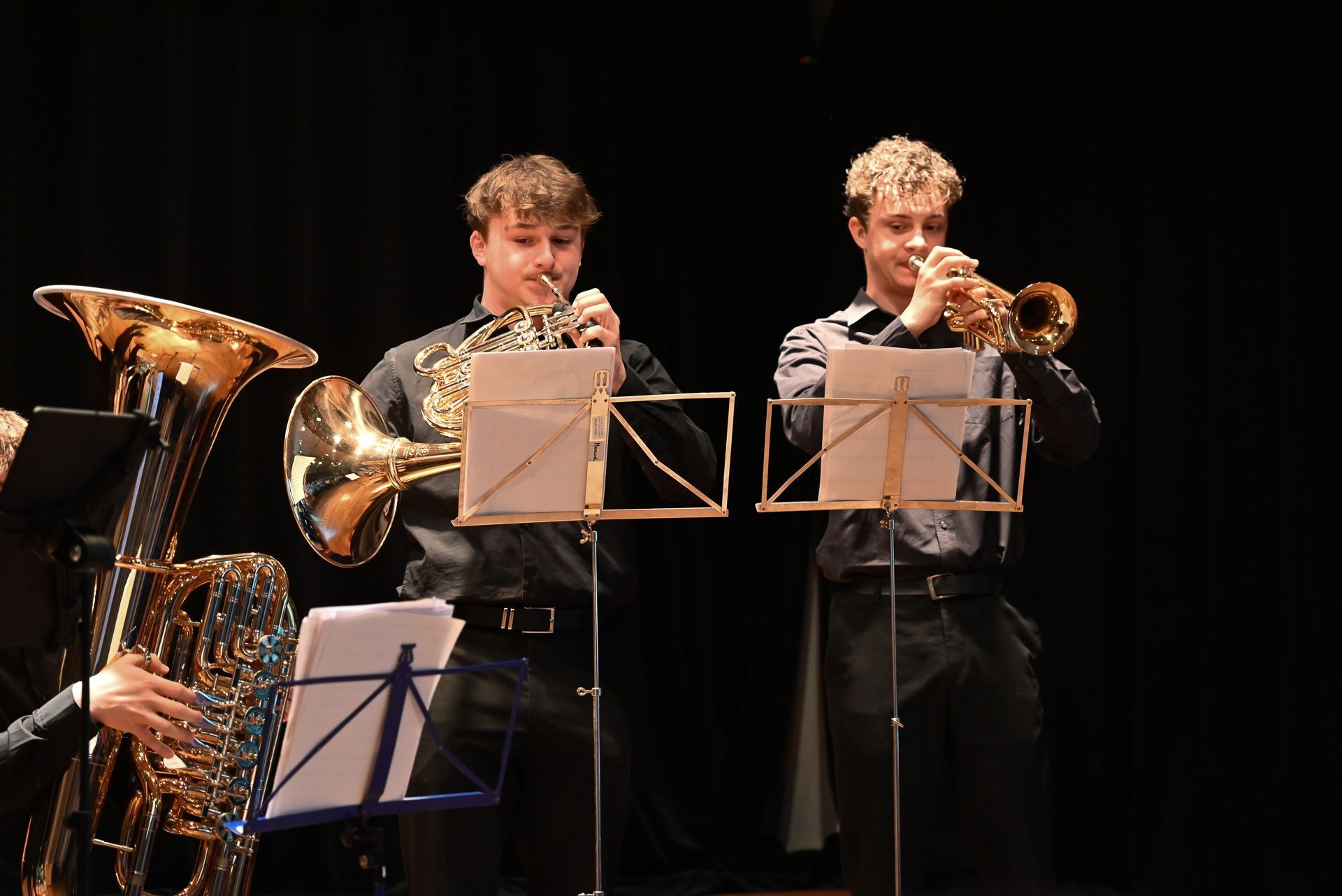Das Bläserquintess G.Brass rundete das Programm gebührend ab.