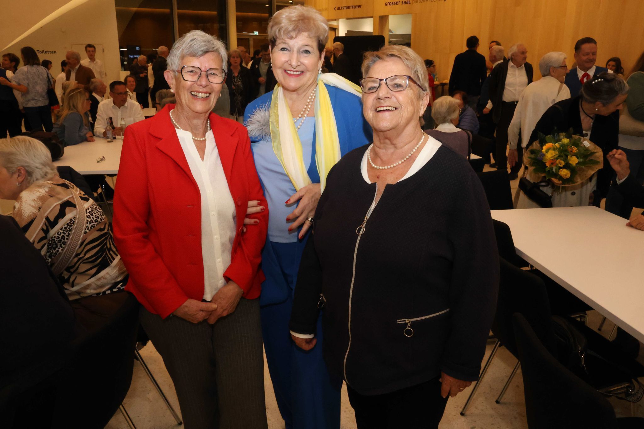 Lisi König, Gerda Entlicher und Imelda Wendel.