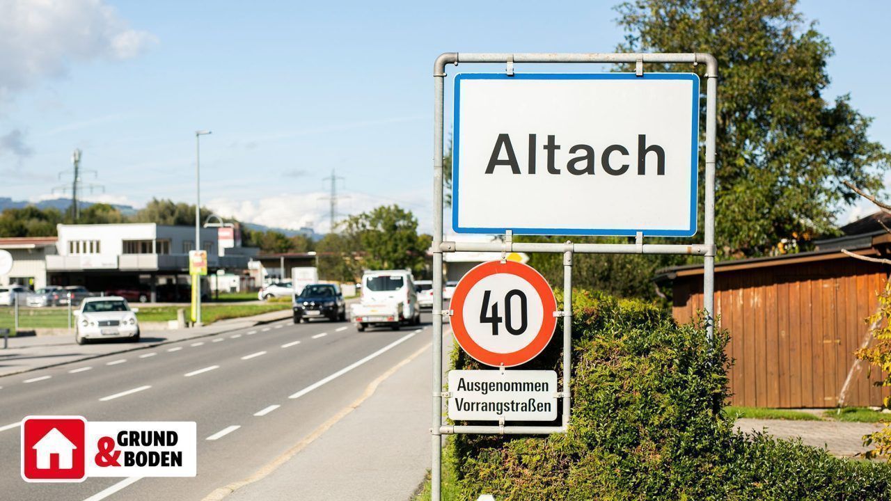 Wo ein Einfamilienhaus in Altach um 890.000 Euro verkauft wurde