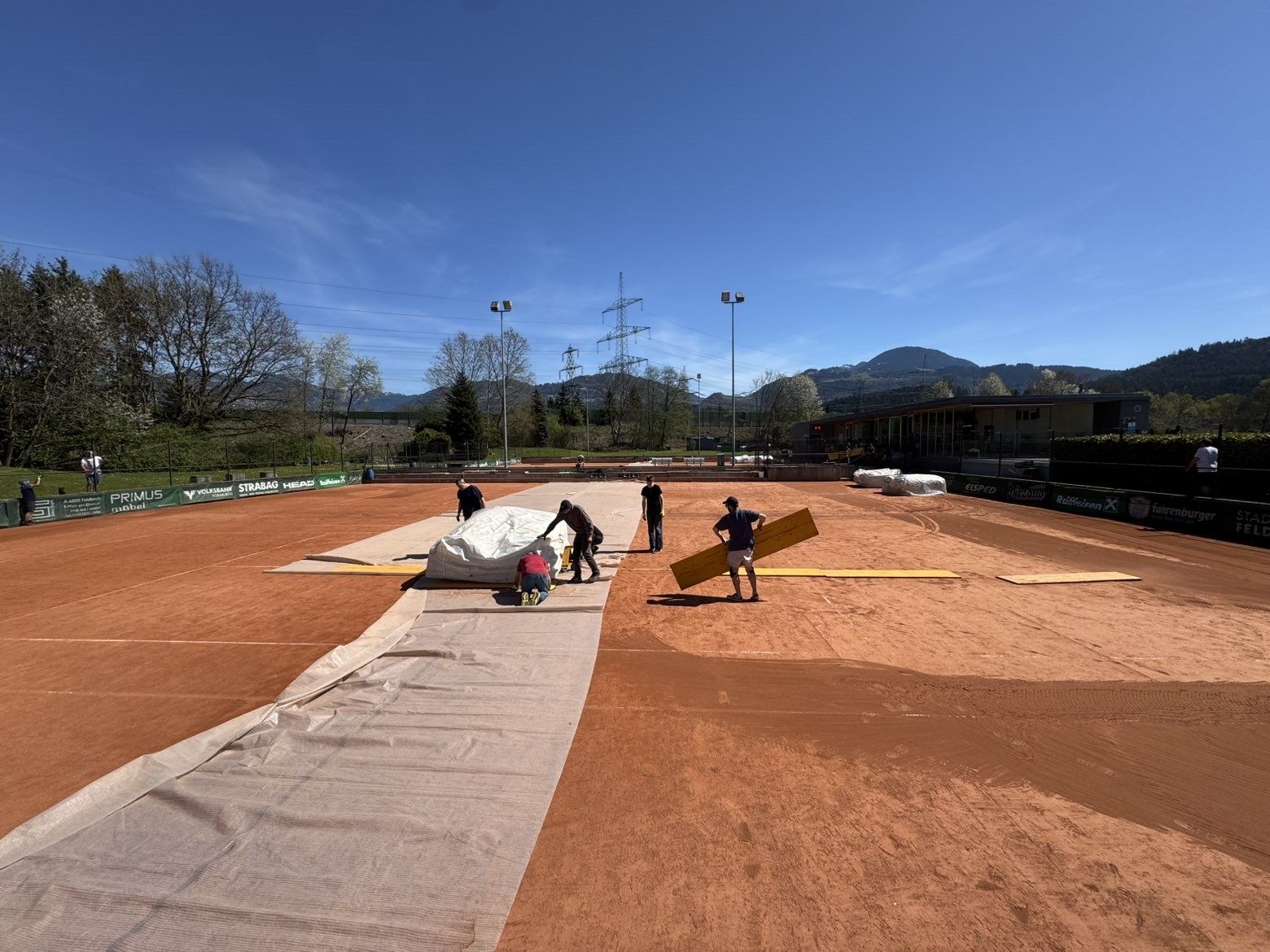 Die Freiluftsaison kann starten. 