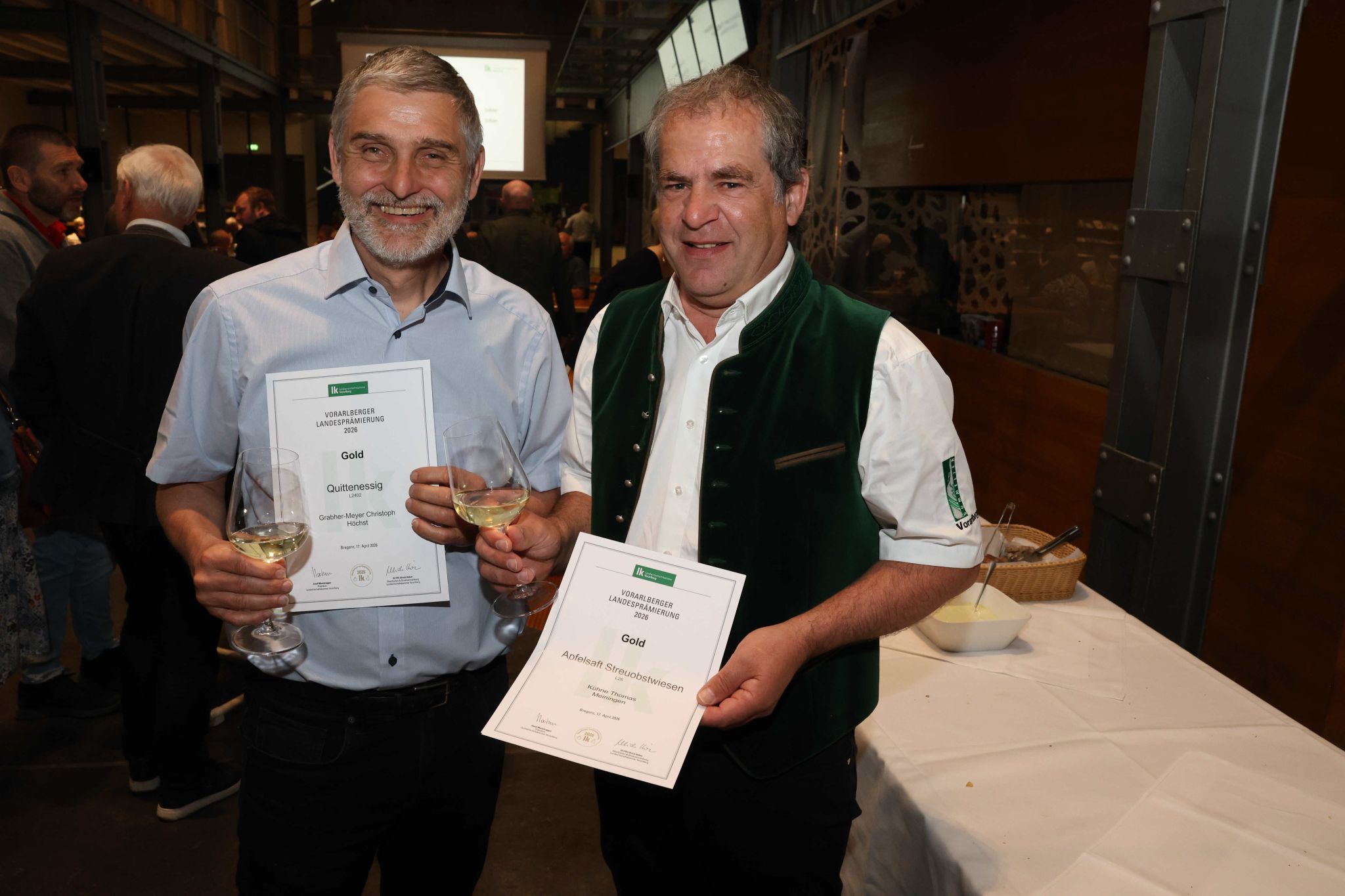 Holten Gold: Christoph Grabher-Meyer (Höchst) und Thomas Kühne (Meiningen).