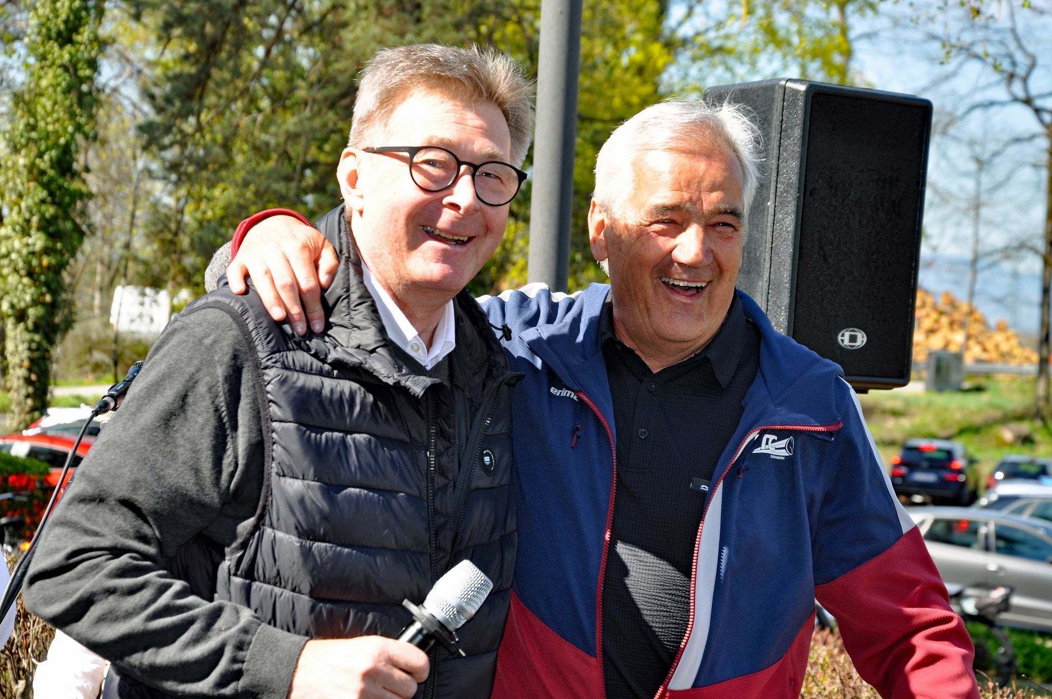 Ein unschlagbares Duo: Klaus-Dieter Amort und Peter Enz.