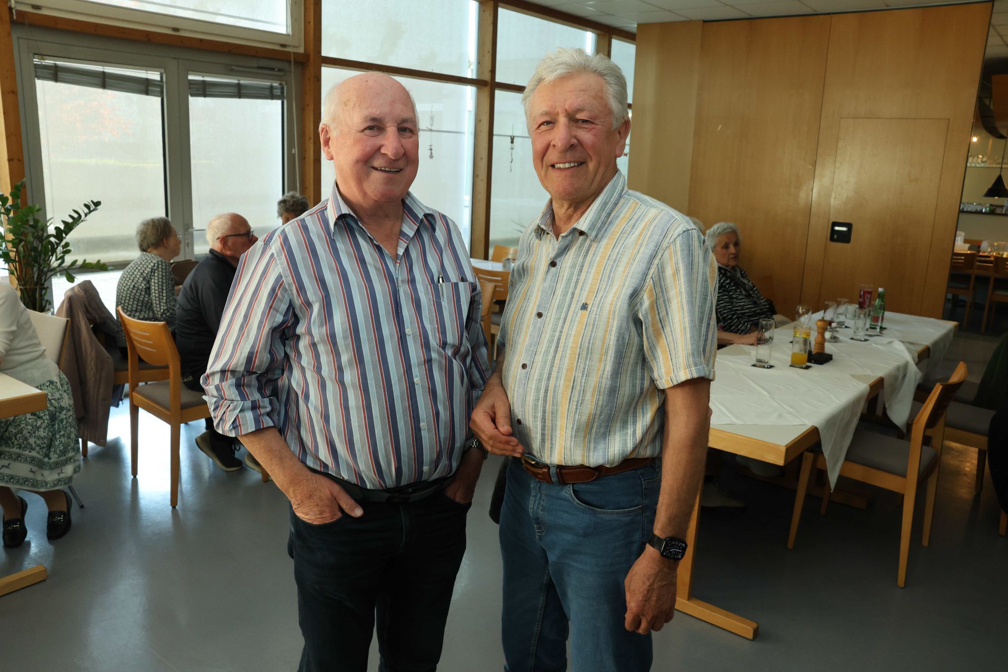 Alfred Brunold und Bruno Meier.