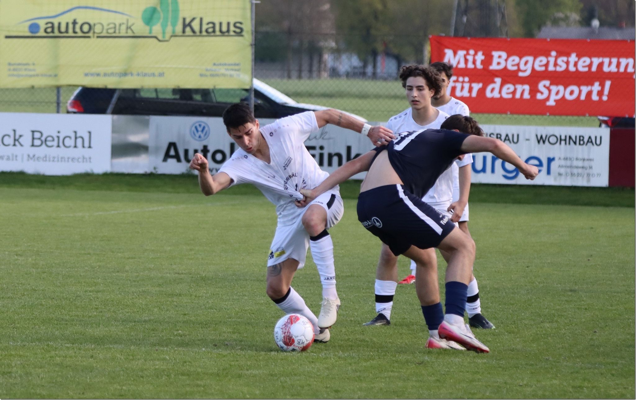 Mit viel Einsatz wurde um jeden Zentimeter gekämpft. 