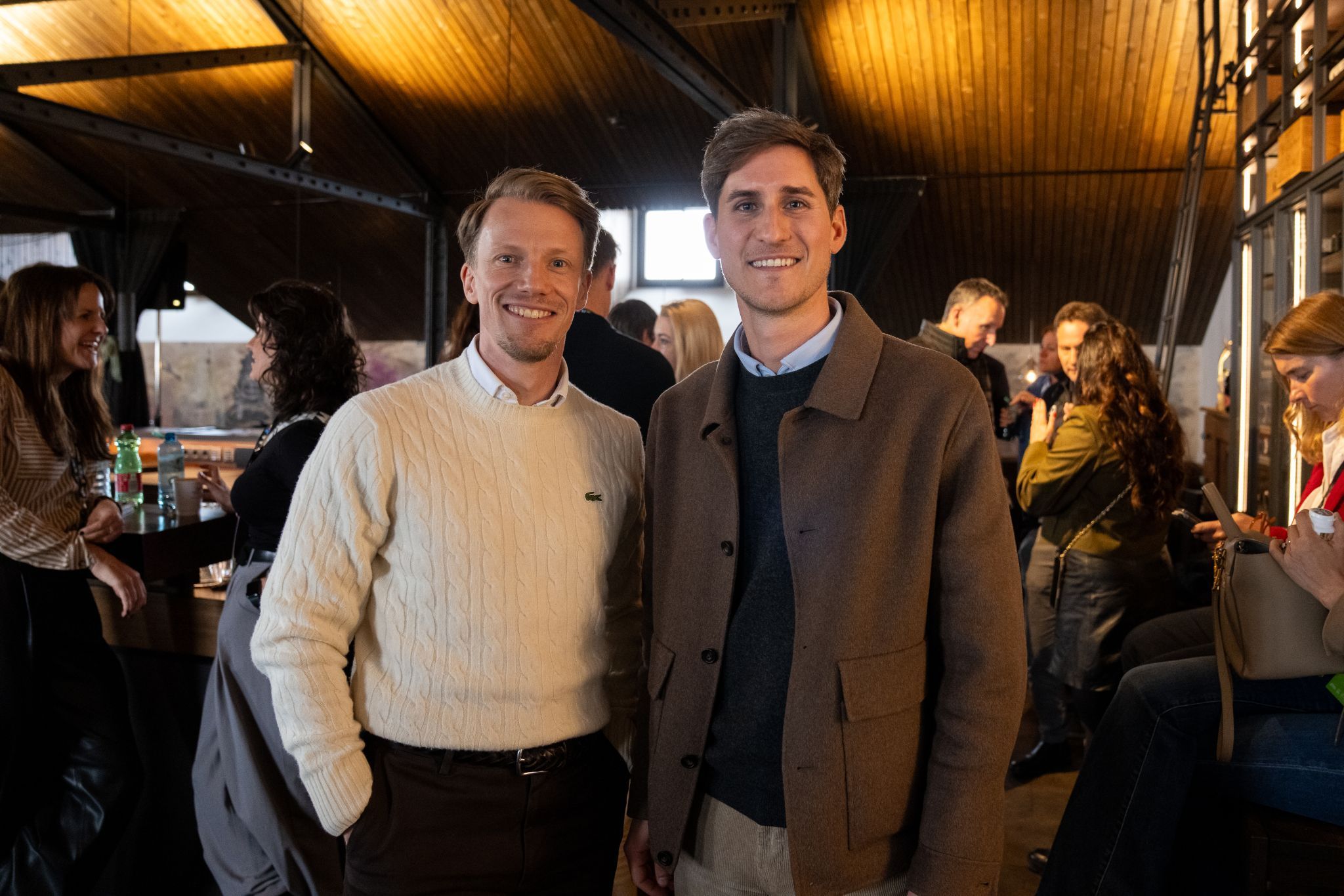 Simon Kampl und Valentin Drexel. 