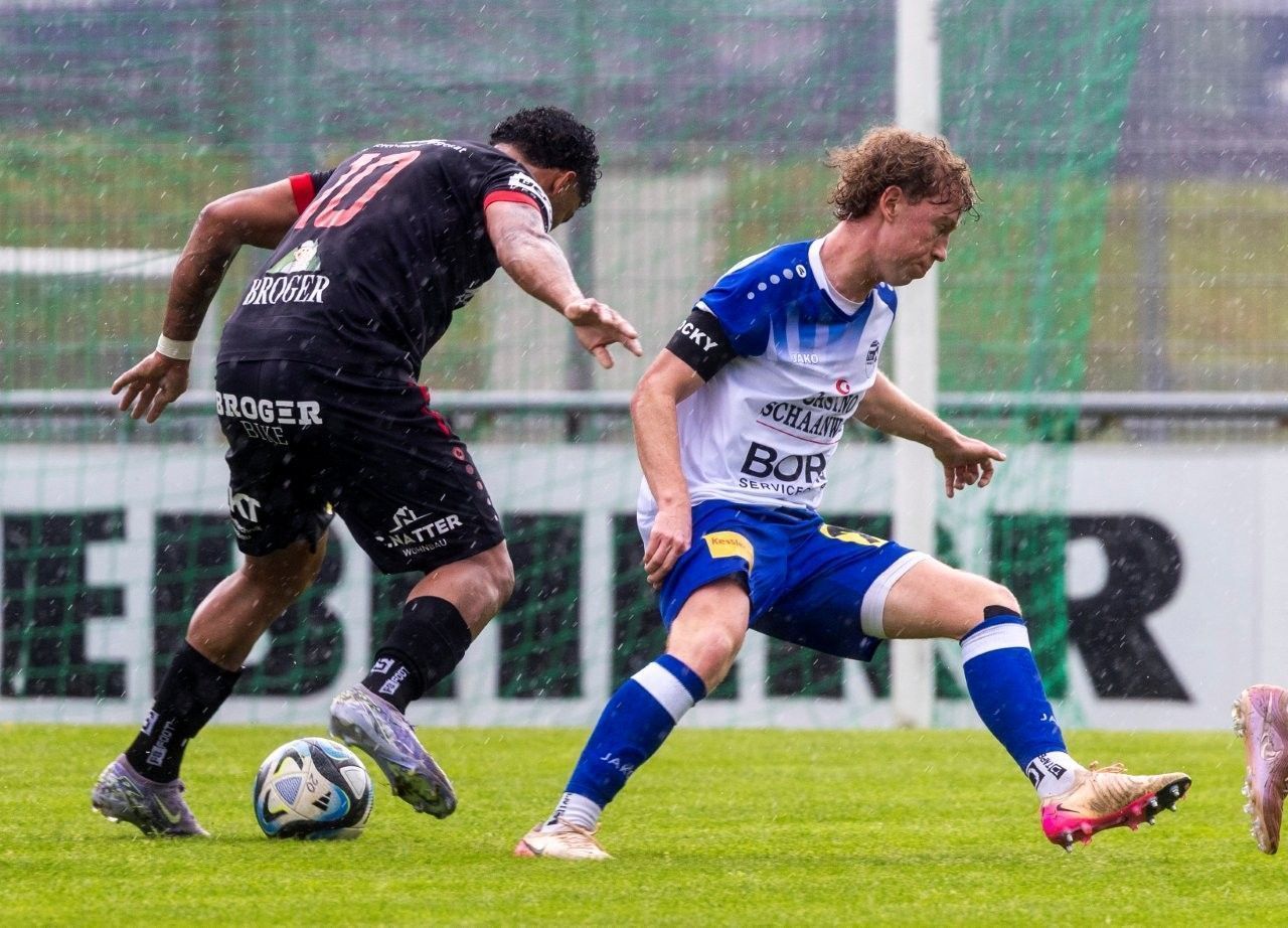 Goldwert für Bizau. Der Brasilianer Mendes schoss schon sein neuntes Saisontor. 