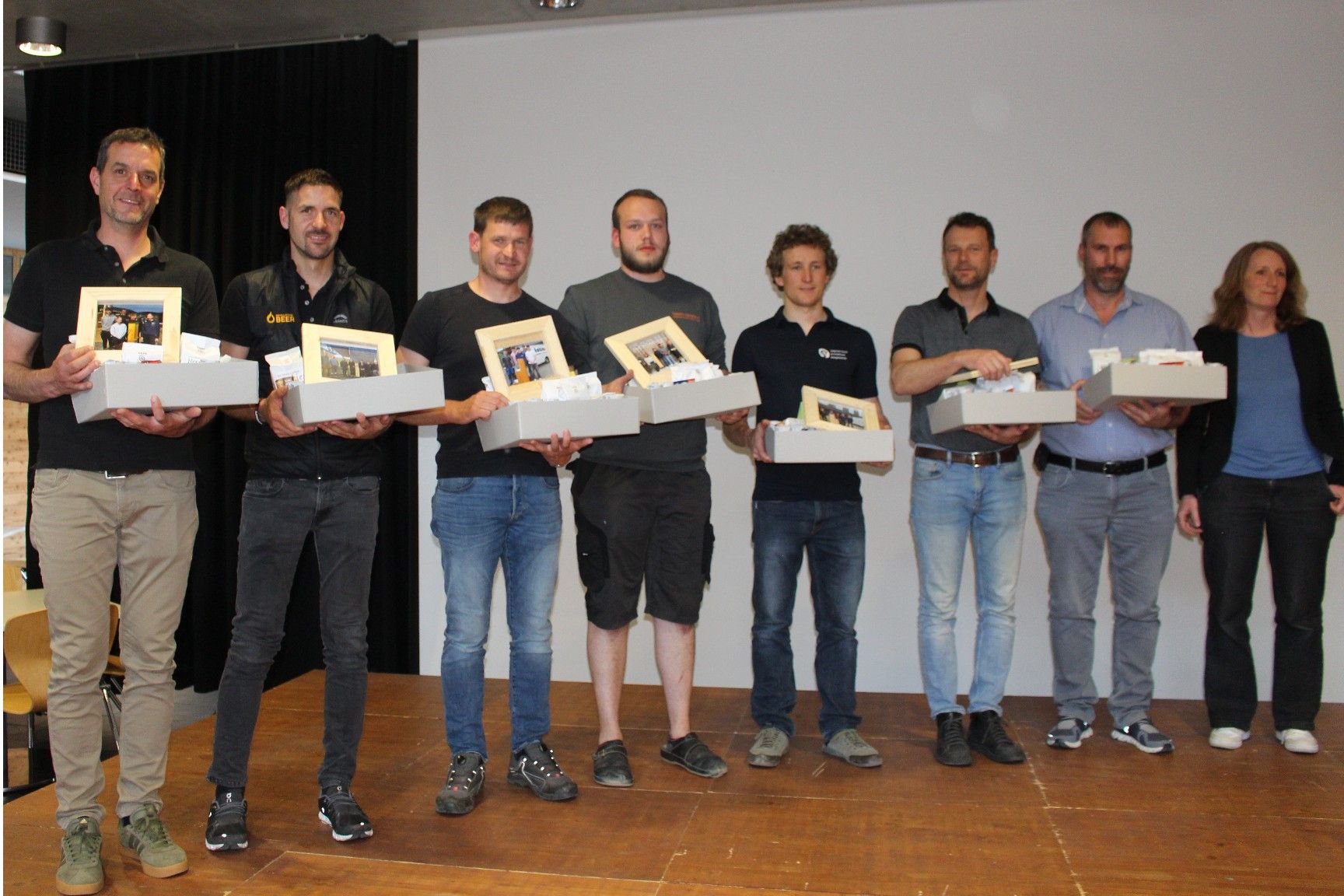 Für die Vertreter der Partnerfirmen gab es ein kleines Dankeschön.   