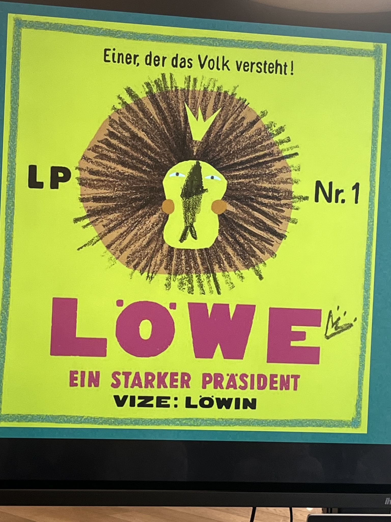 Der Löwen-Präsident wurde von den Kindern abgewählt. 