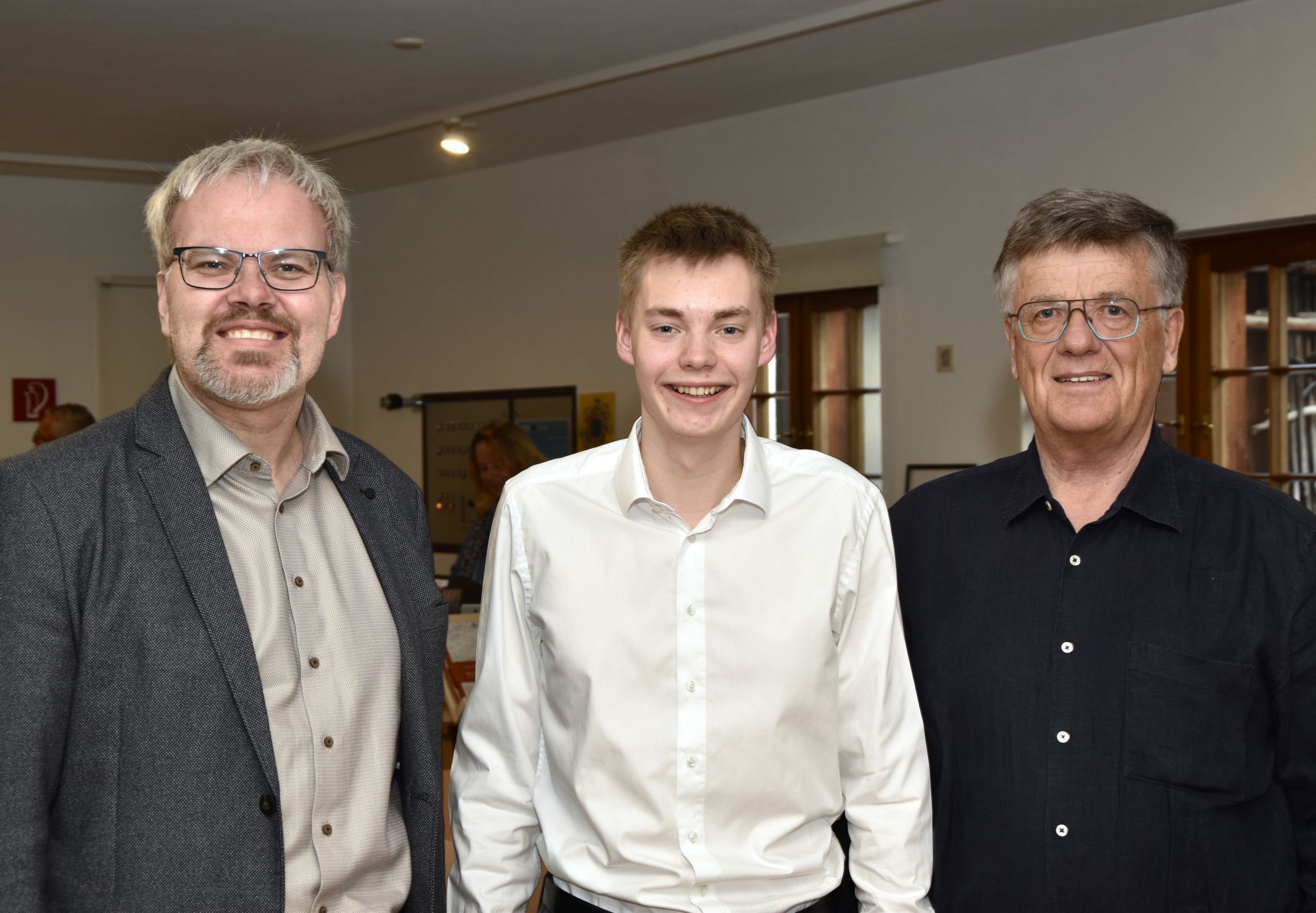 Andreas Brugger, Leo Widerin und Robert Seeberger