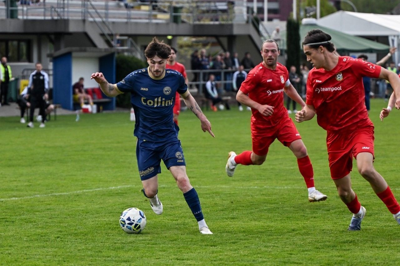 Pierre Nagler war wieder Dreh- und Angelpunkt im Mittelfeld.