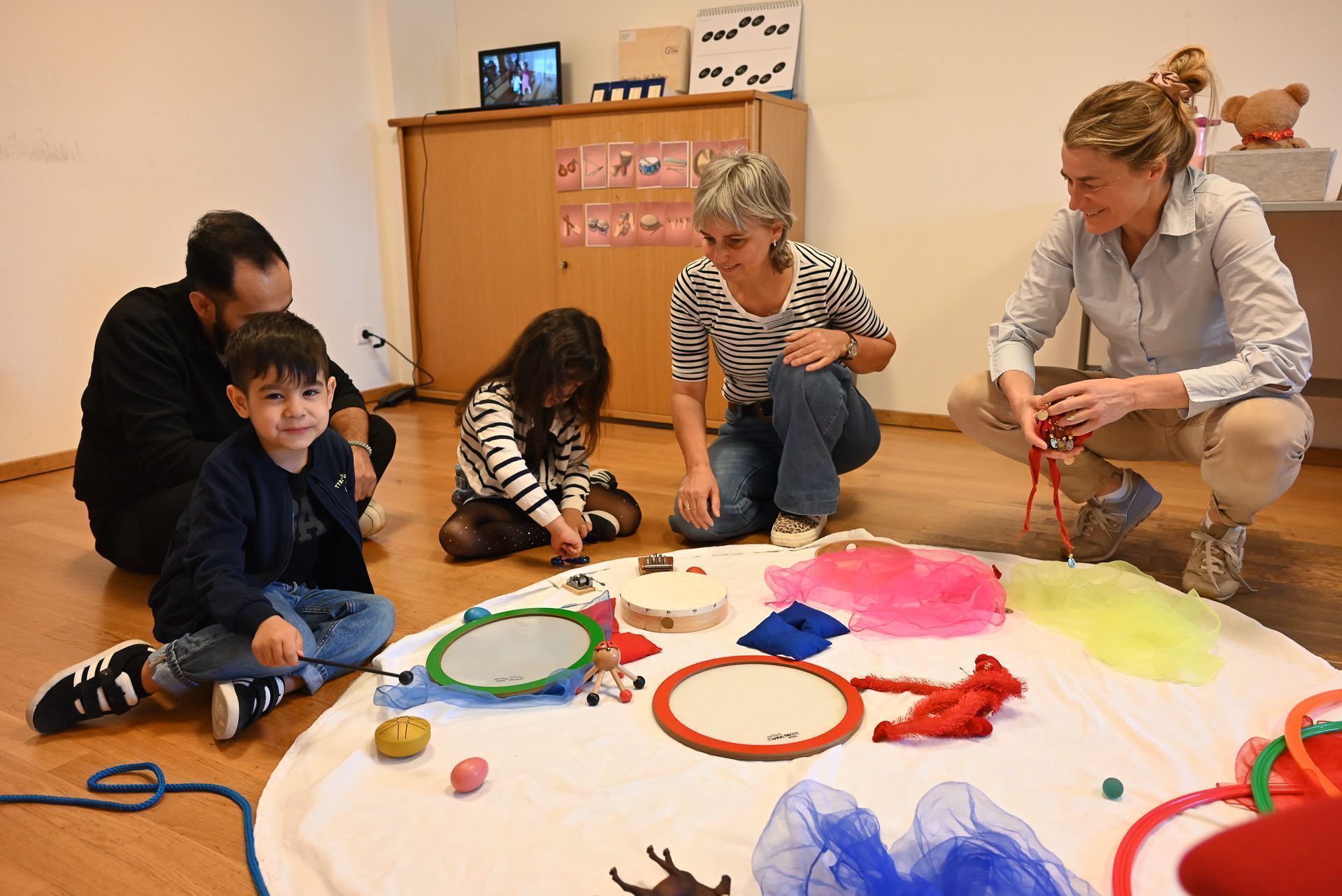 Elementares Musizieren erfreut sich großer Beliebtheit.