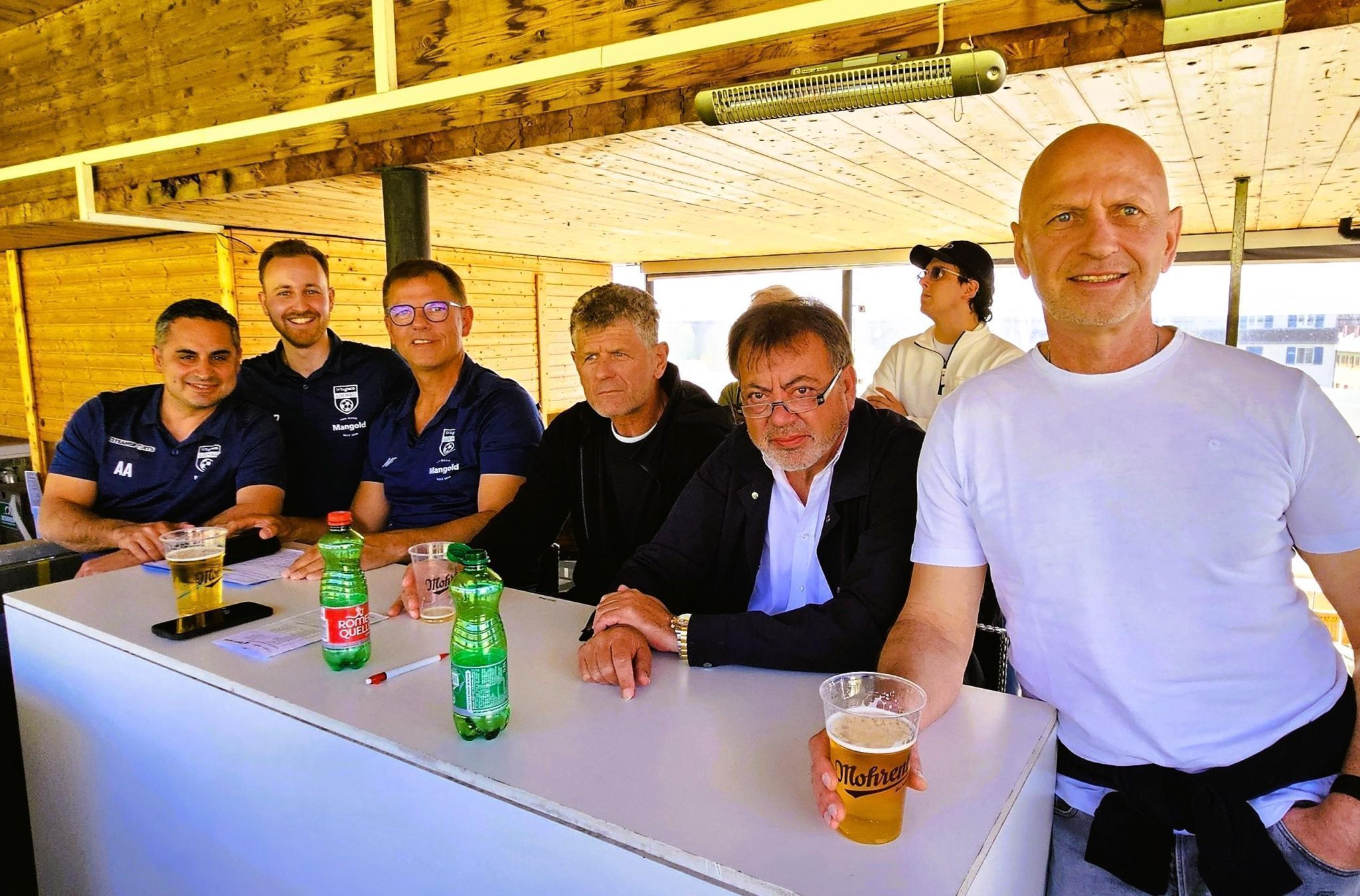 Aydin Akdeniz, Kevin Prantl, Markus Feldkircher, Horst Lumper, Egon Haag und Walter Fürpass vom „Lochauer Expertenteam“.