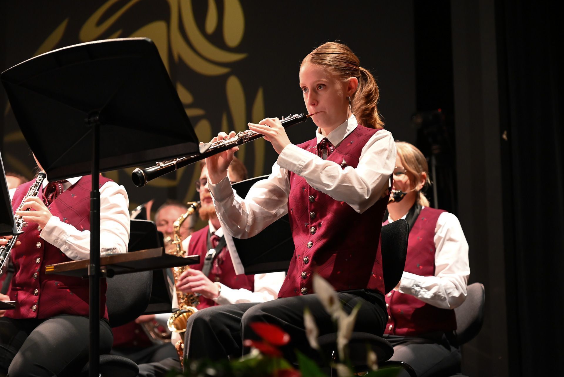 Der Musikverein Concordia beeindruckte mit ihrem Können.