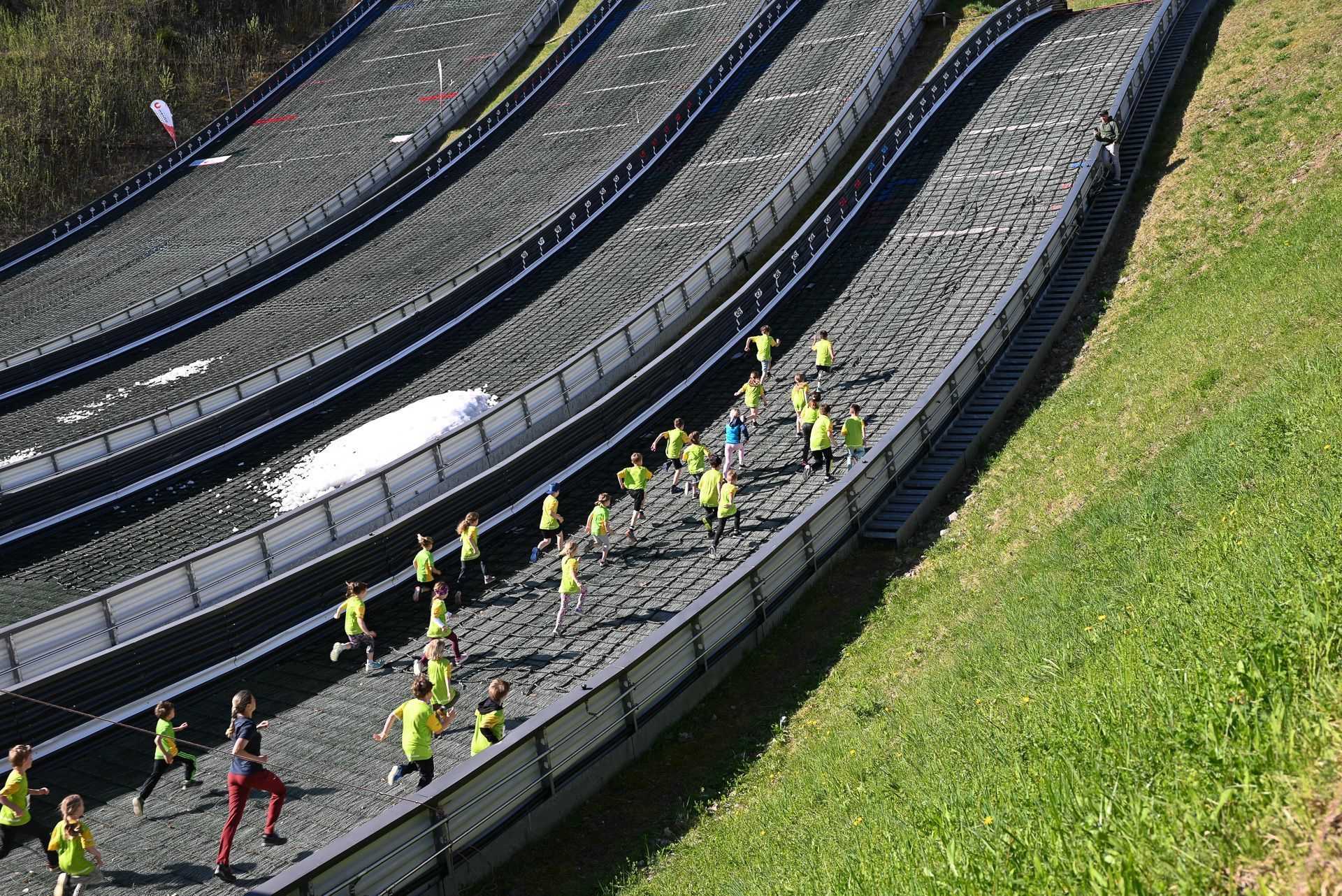 Die Kräfte mussten gut eingeteilt werden, damit die Puste nicht ausging.