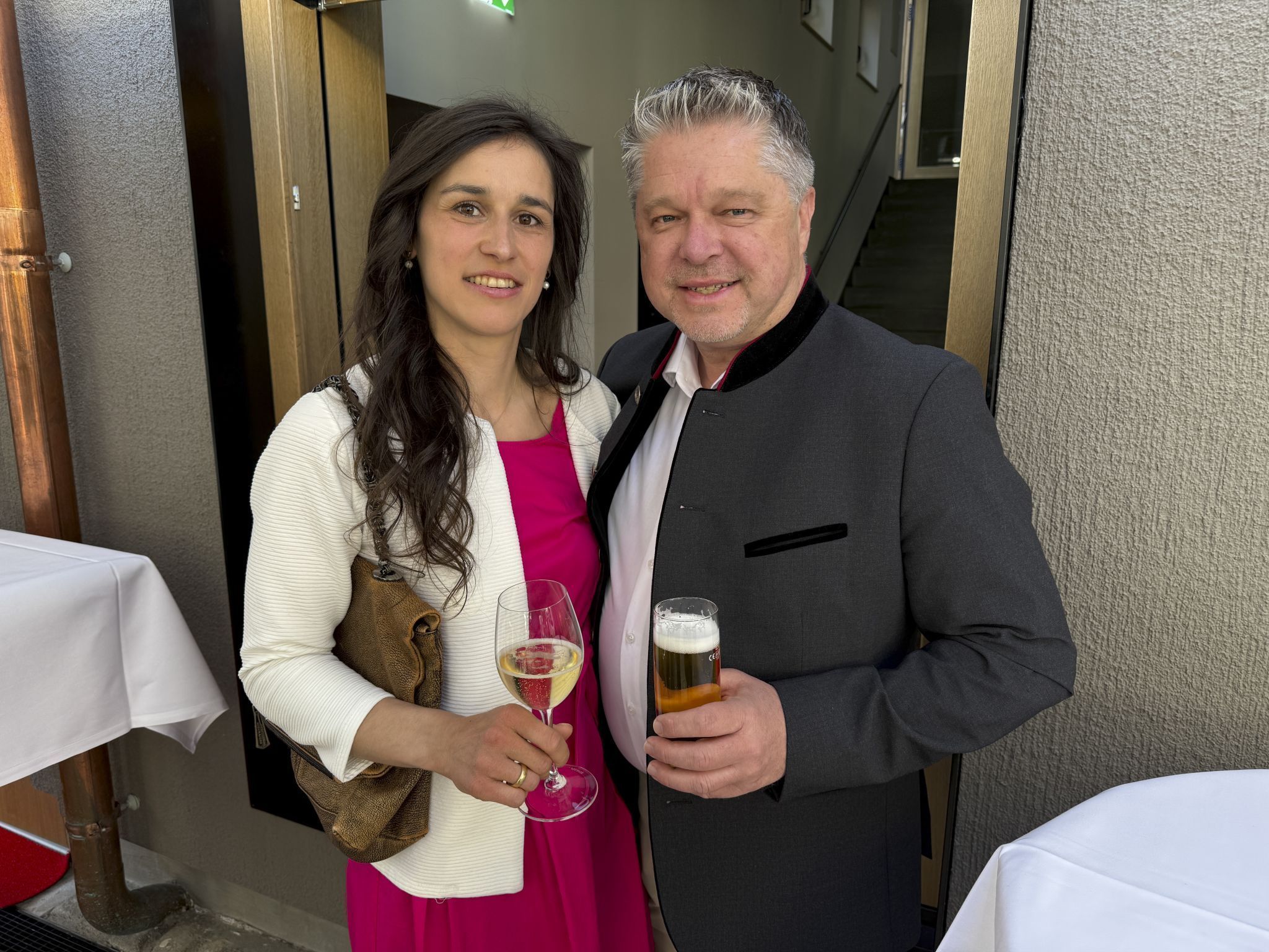 Mit dabei/ Verena und Heinz Koller