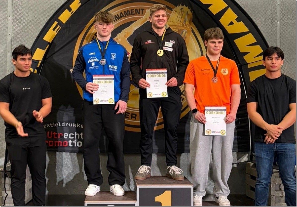 Ganz oben auf dem Podest: Paul Maier.