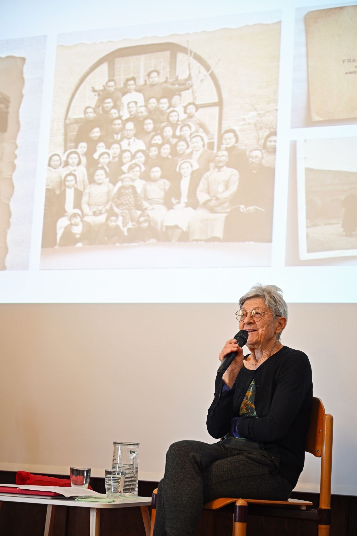 Als Zeitzeugin teilte Elisabeth Ganglberger ihre Erinnerungen an eine Kindheit in Shanghai.