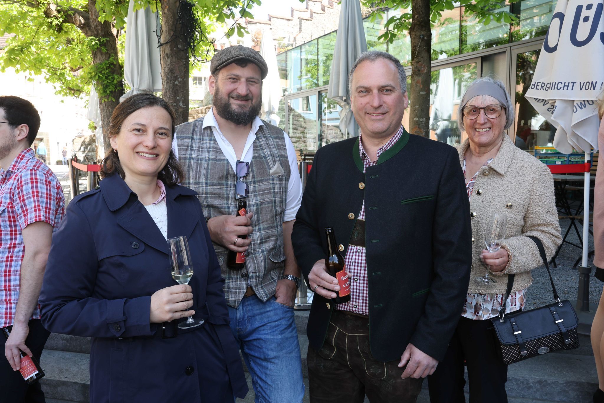 Christine Dominik, Martin und Marlies Madlener.