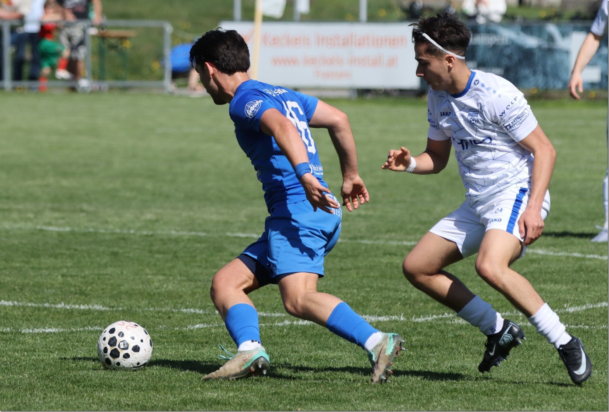 Daguer spielte im Göfner Zentrum. 