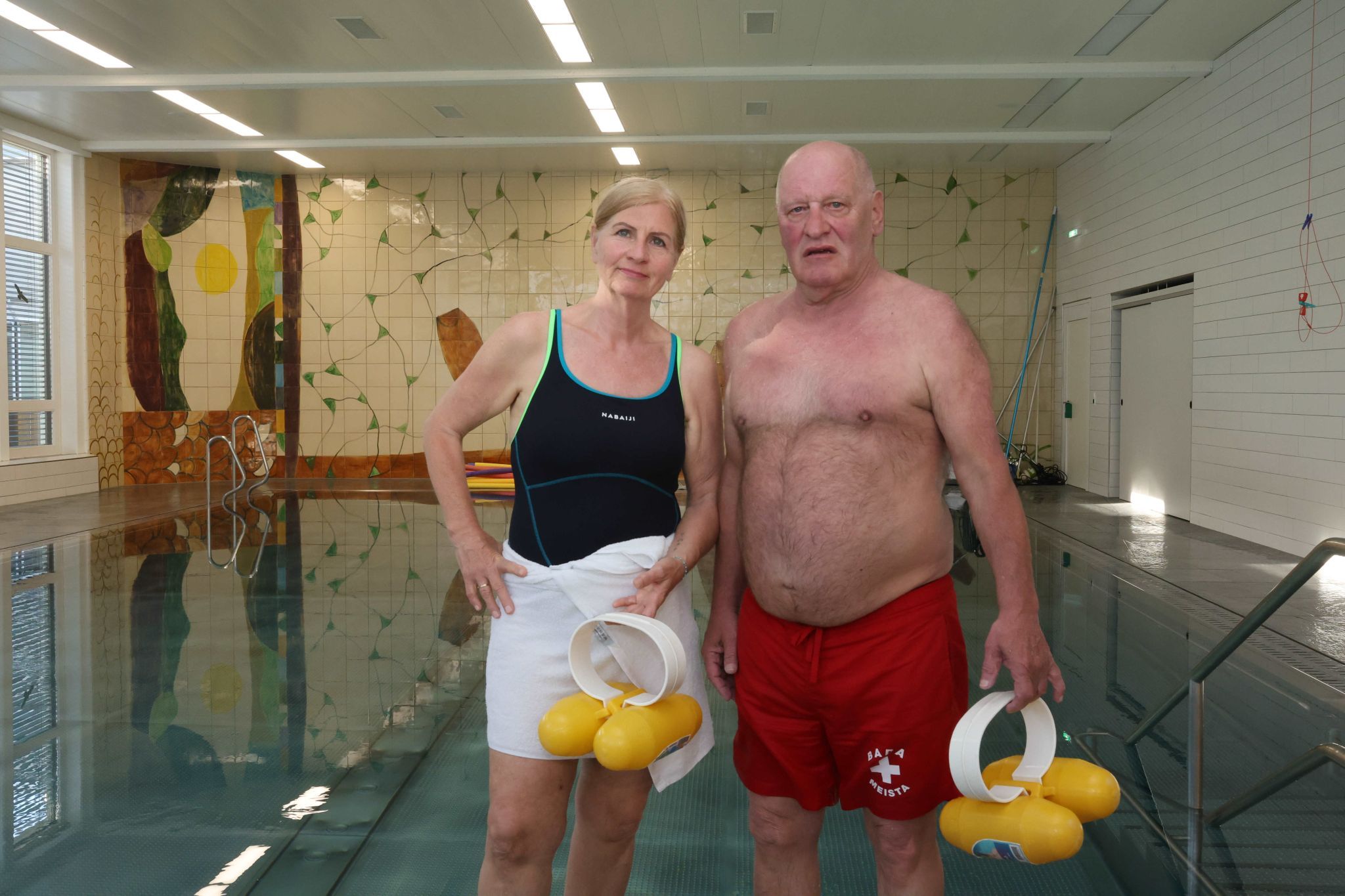 Angelika und ihr Bruder Raimund Beck.
