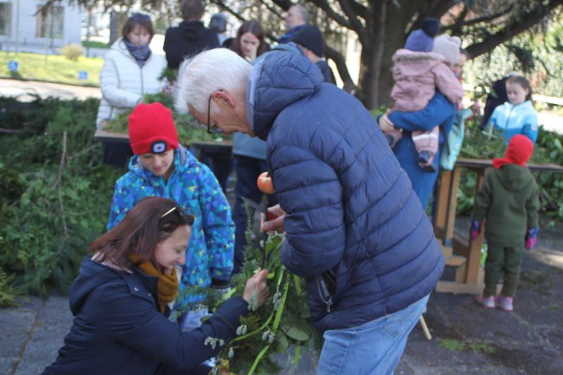 Palmbuschbinden in Rankweil (Bildergalerie)