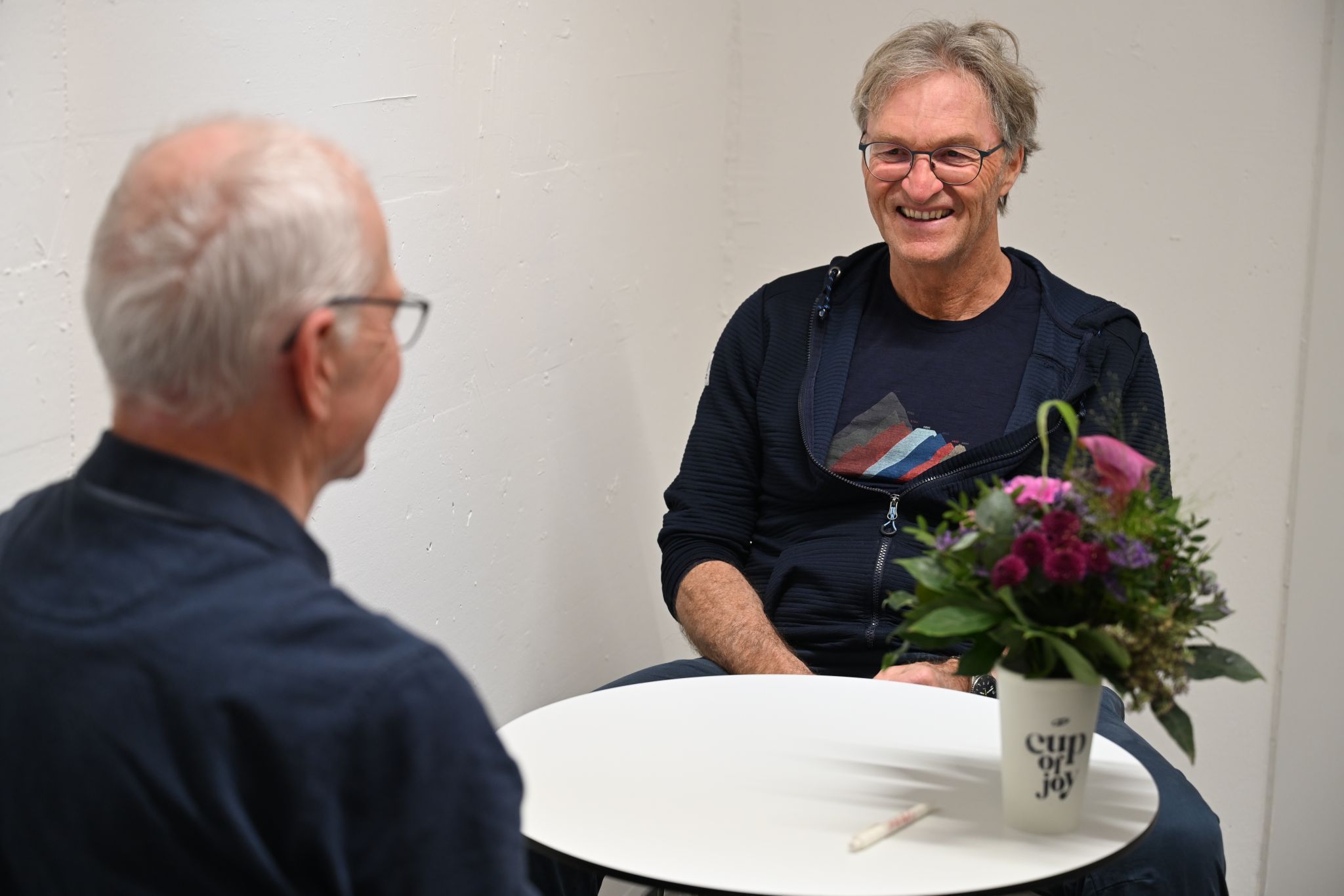 Peter Mennel und sein Team bieten ein offenes Ohr für Sorgen, Gedanken und Erlebnisse.