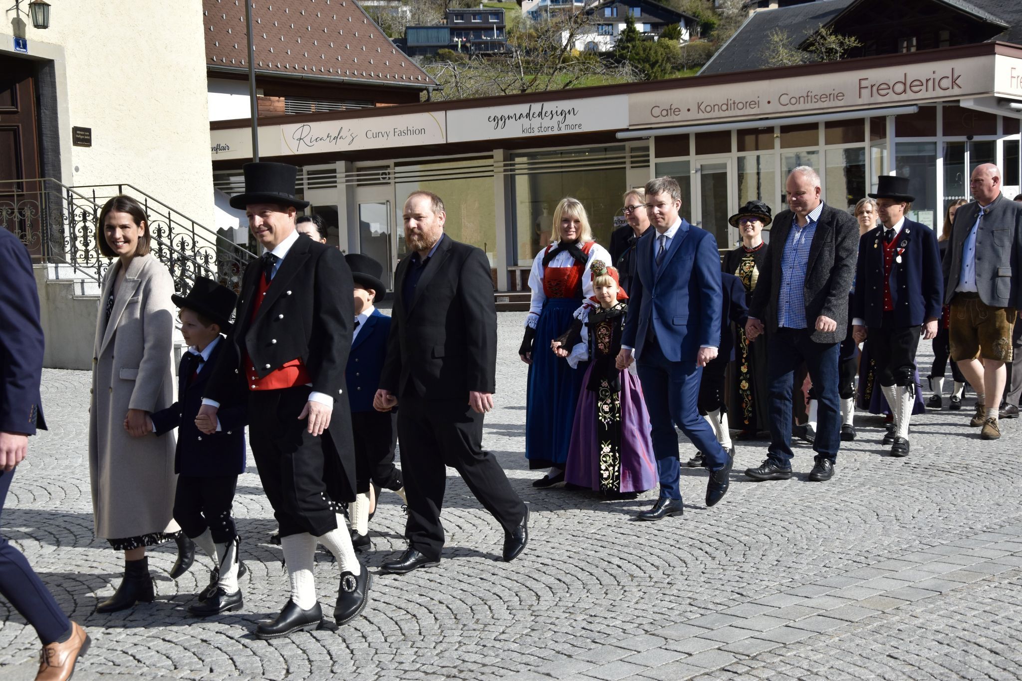 Am Ostermontag feierte die Pfarre Schruns das Fest der Erstkommunion.