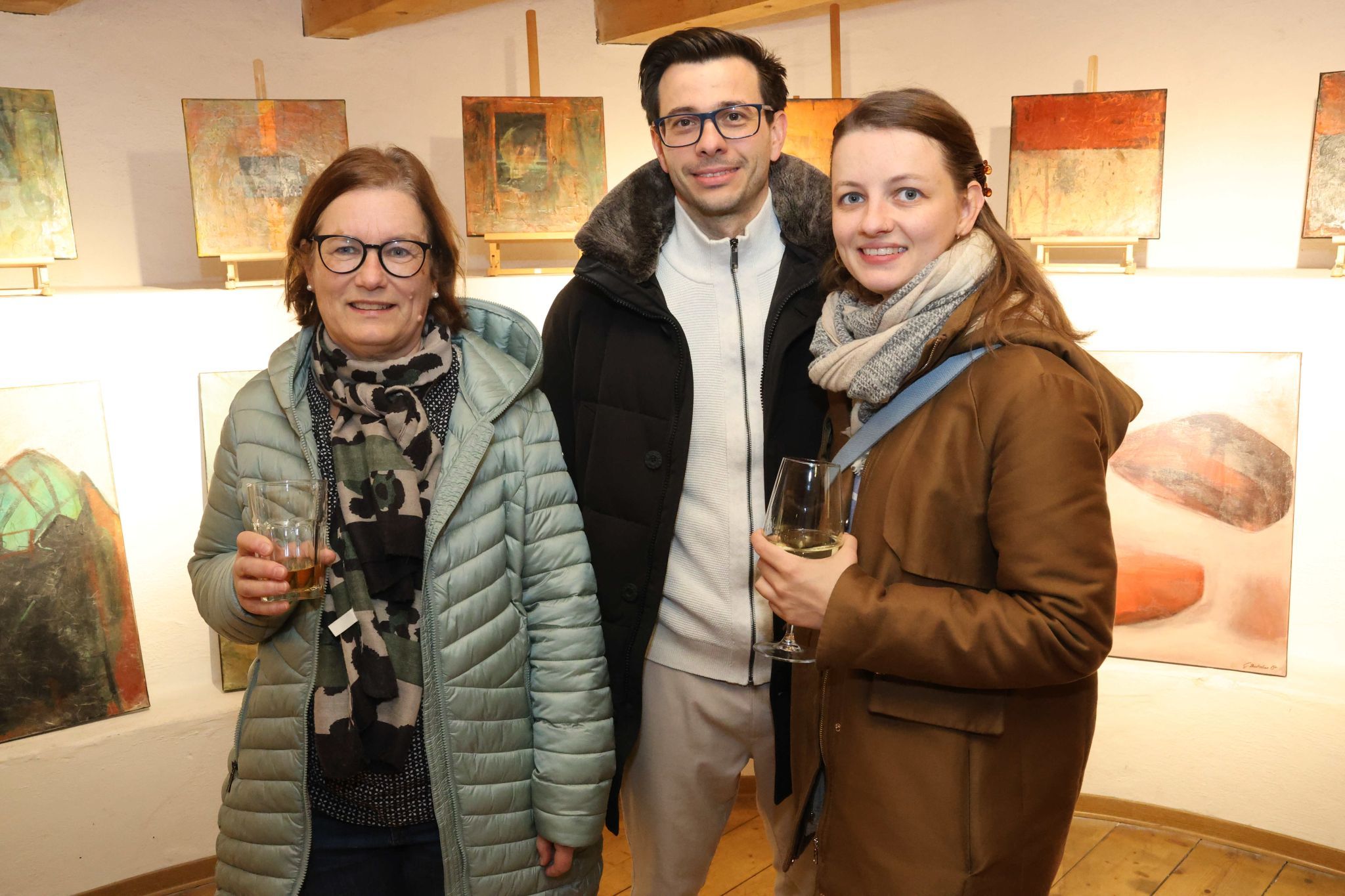 Veronika König, Konrad Lorenz-Danzl und Jana König.