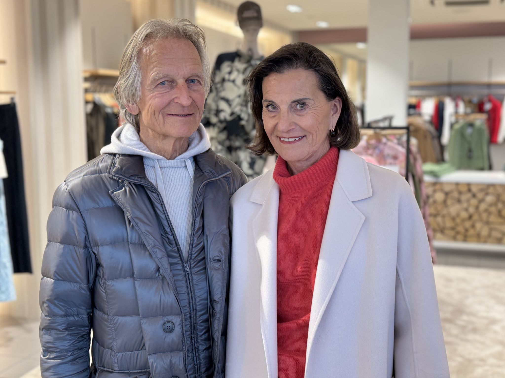 Modeinteressiert: Ulf und Evi Makowski.