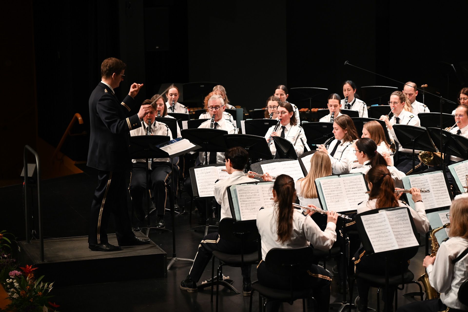 David Lanza dirigierte zum letzten Mal. 