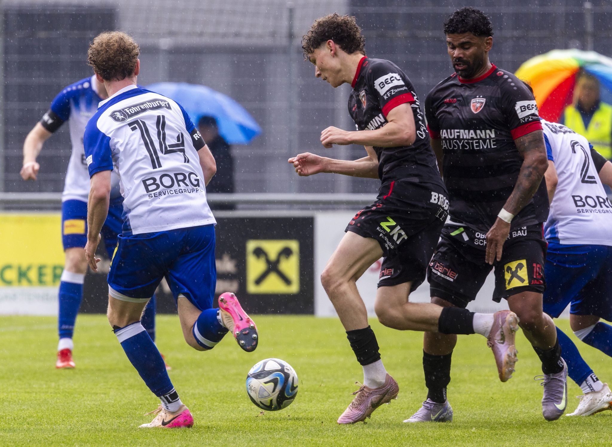 Starke Vorstellung von Bizau Kicker Raphael Welte. 