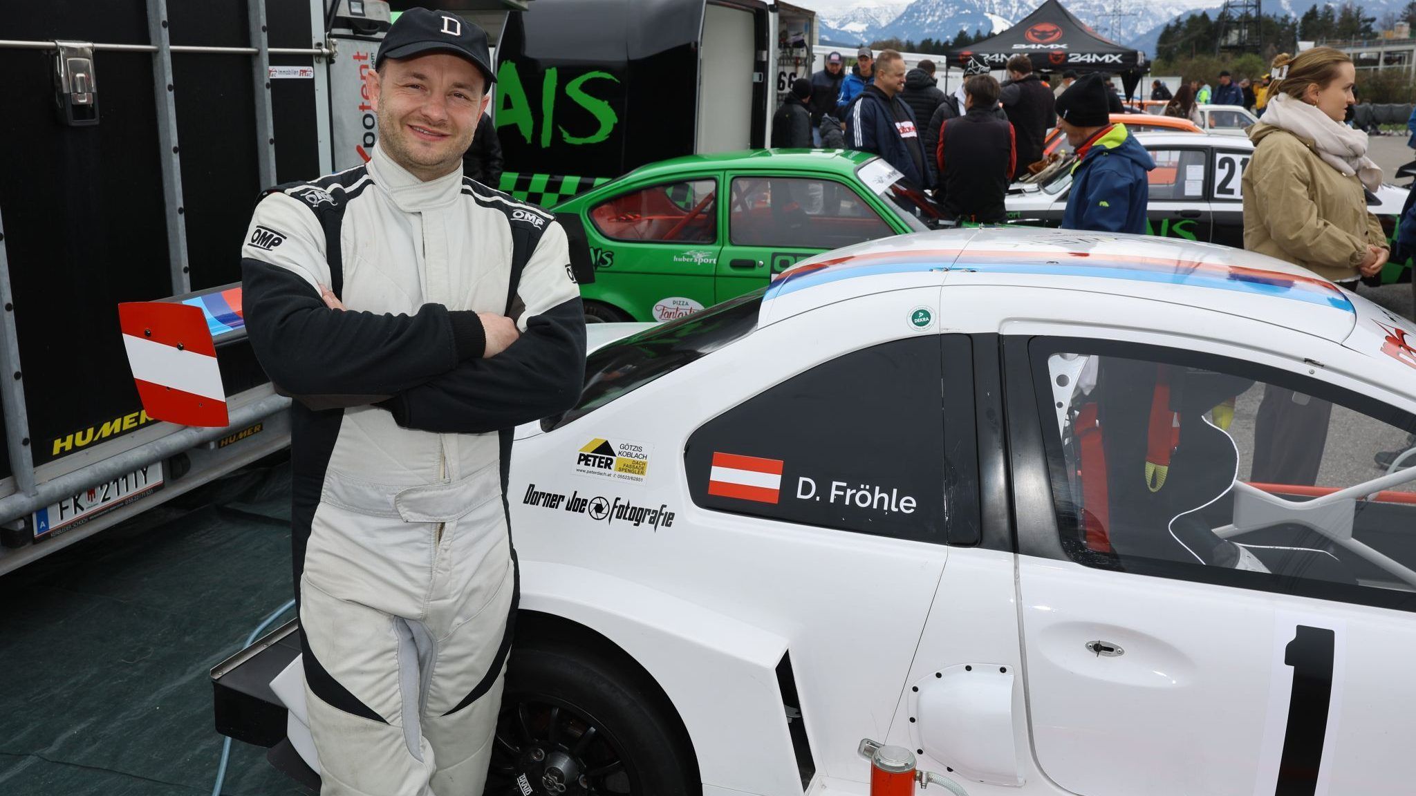 Ein strahlender Sieger Dominik Fröhle