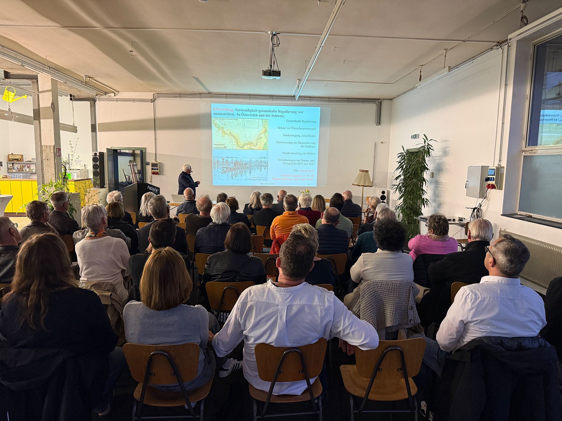 Die Alte Stickerei war gut besucht.