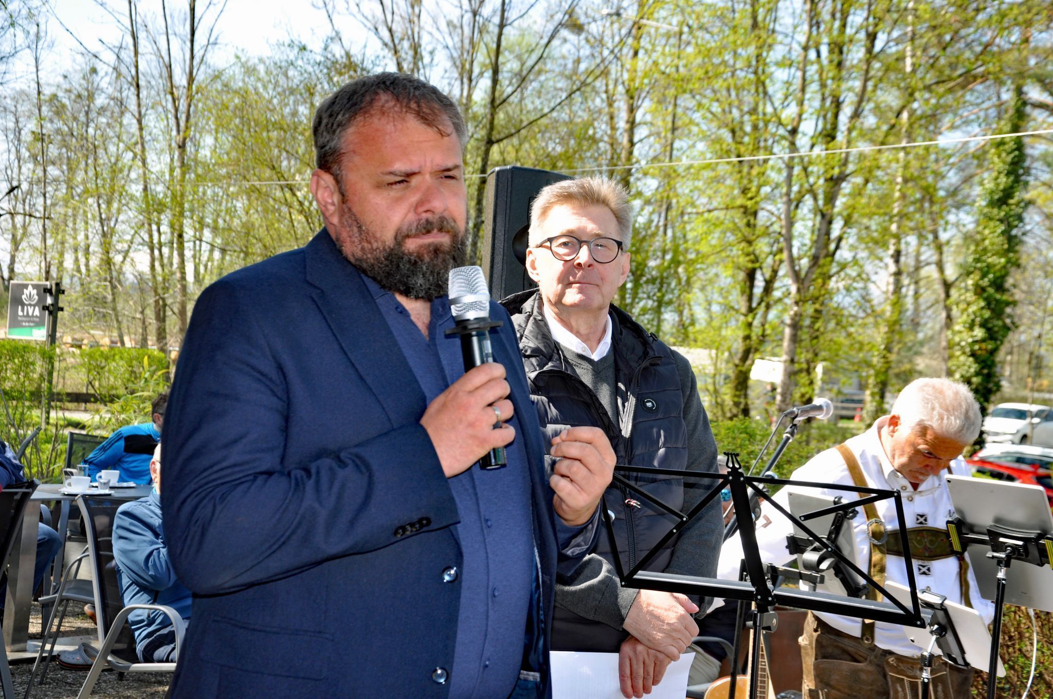 Dornbirns Bürgermeister Markus Fäßler hob in seinen Worten den besonderen Zusammenhalt im Verein hervor.