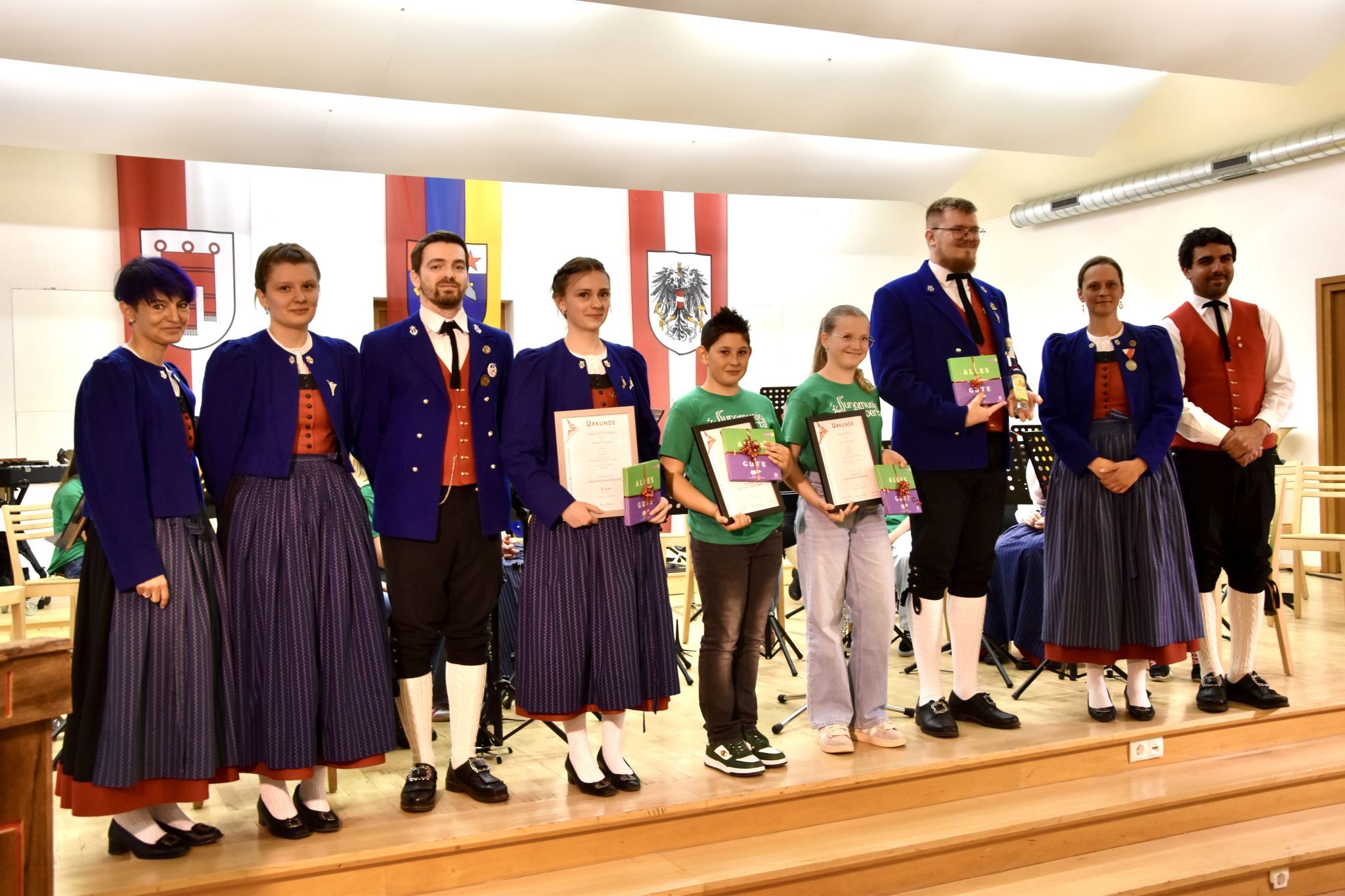 Verleihung der Jungmusikerleistungsabzeichen