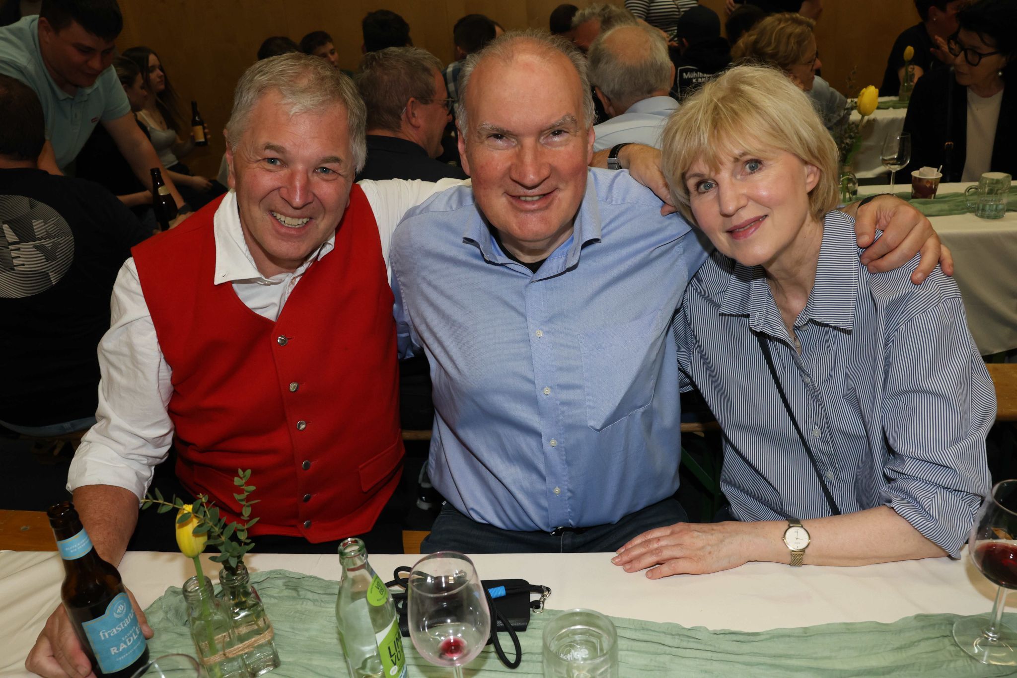 Thomas Maier, Harald und Dagmar Weißenbacher.