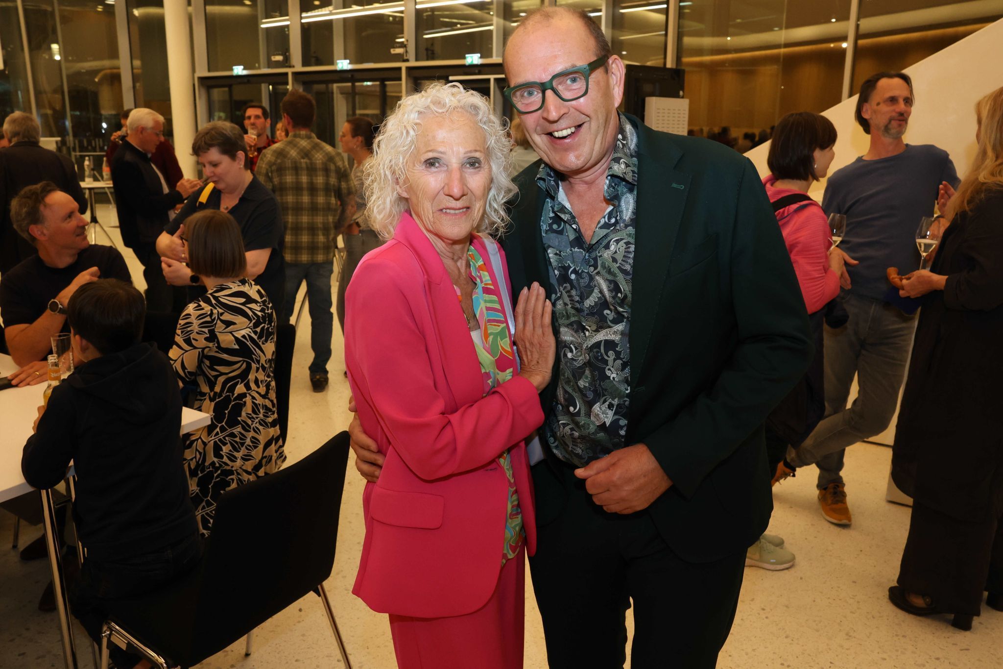 Irene Meusburger und Hannes Biedermann.