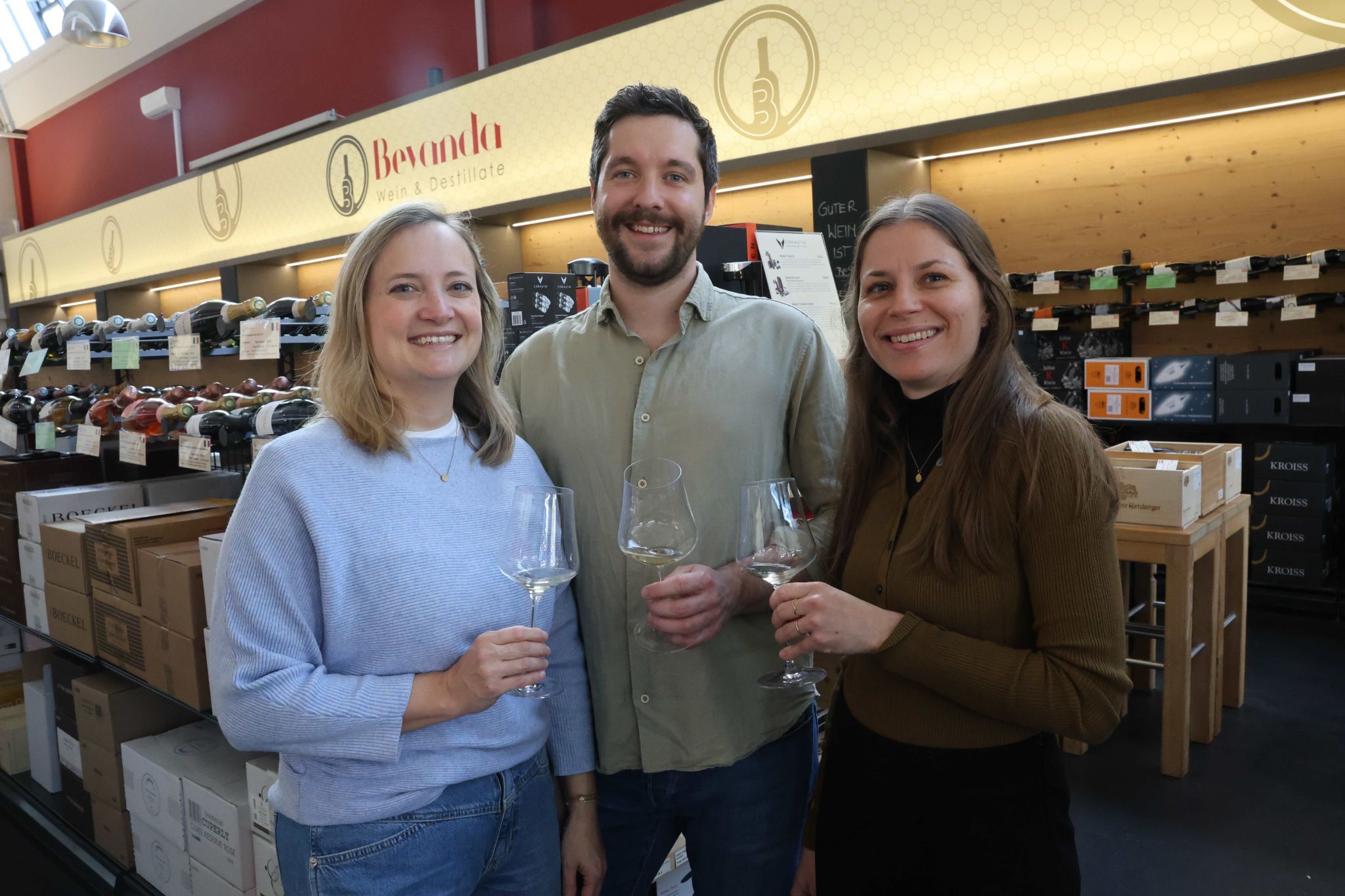 Stephanie, Michael und Angelika.
