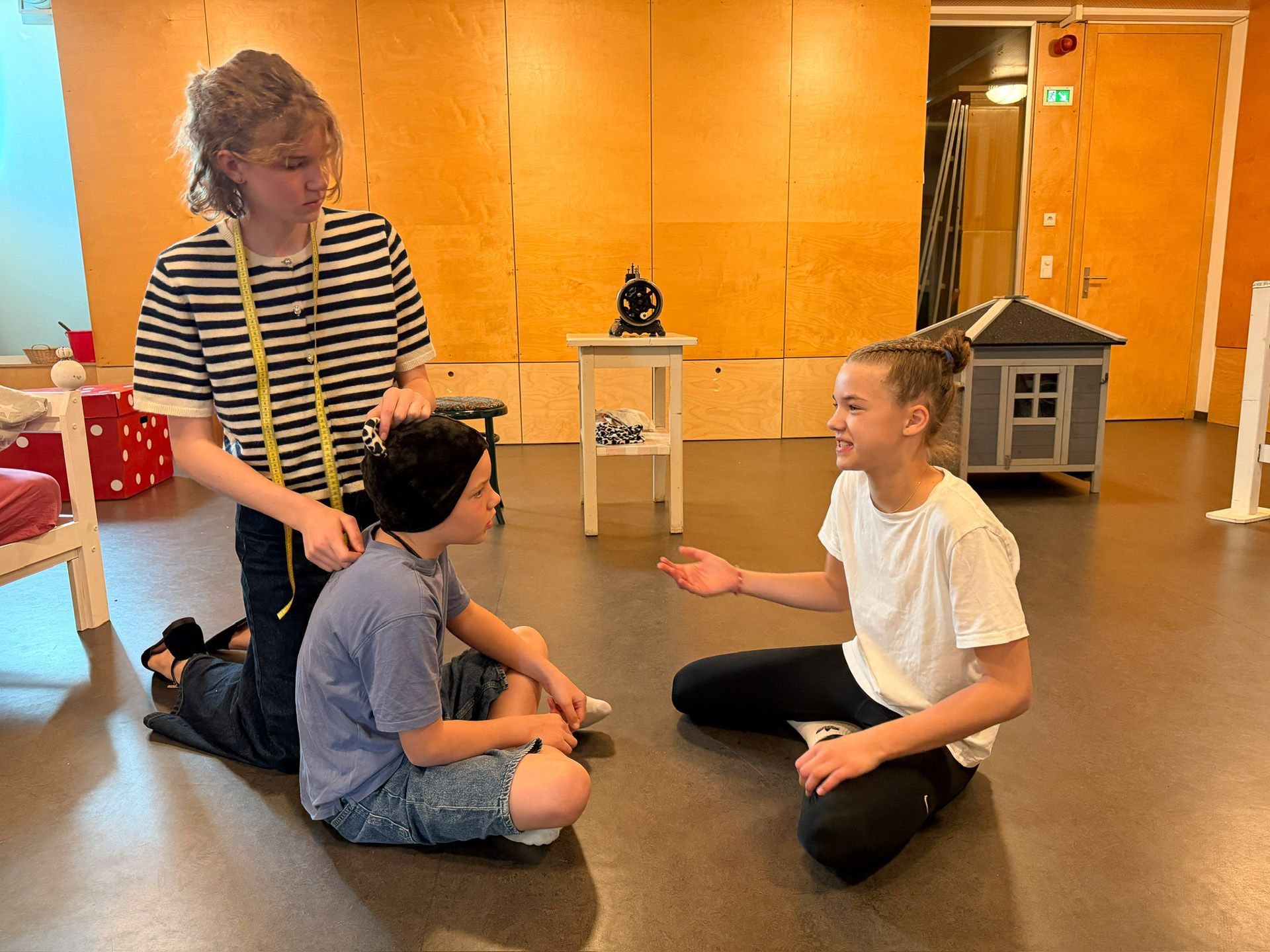 Nur noch wenige Tage, dann öffnet sich für die jungen Schauspieler der Vorhang für das Teddy Eddy Musical.