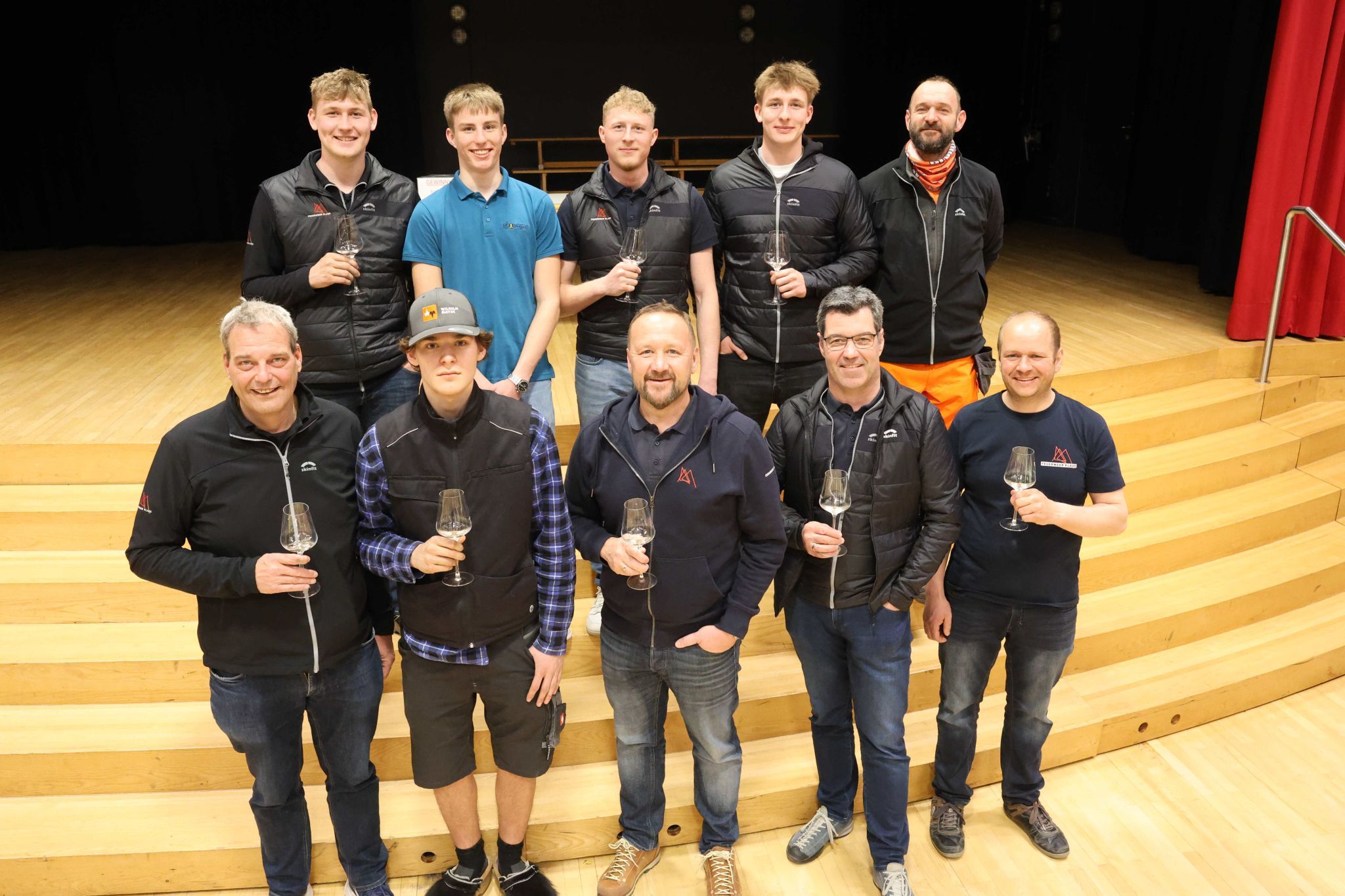 Mitglieder der Freiwilligen Feuerwehr.