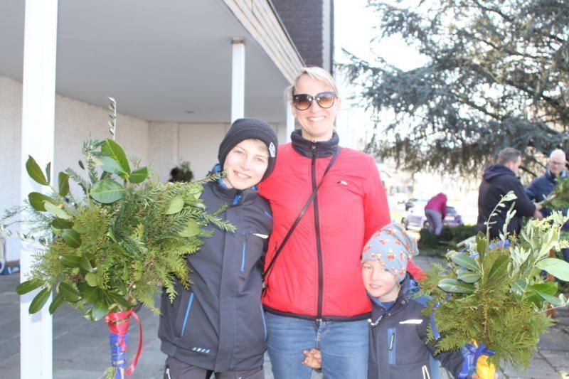 Palmbuschbinden in Rankweil (Bildergalerie)