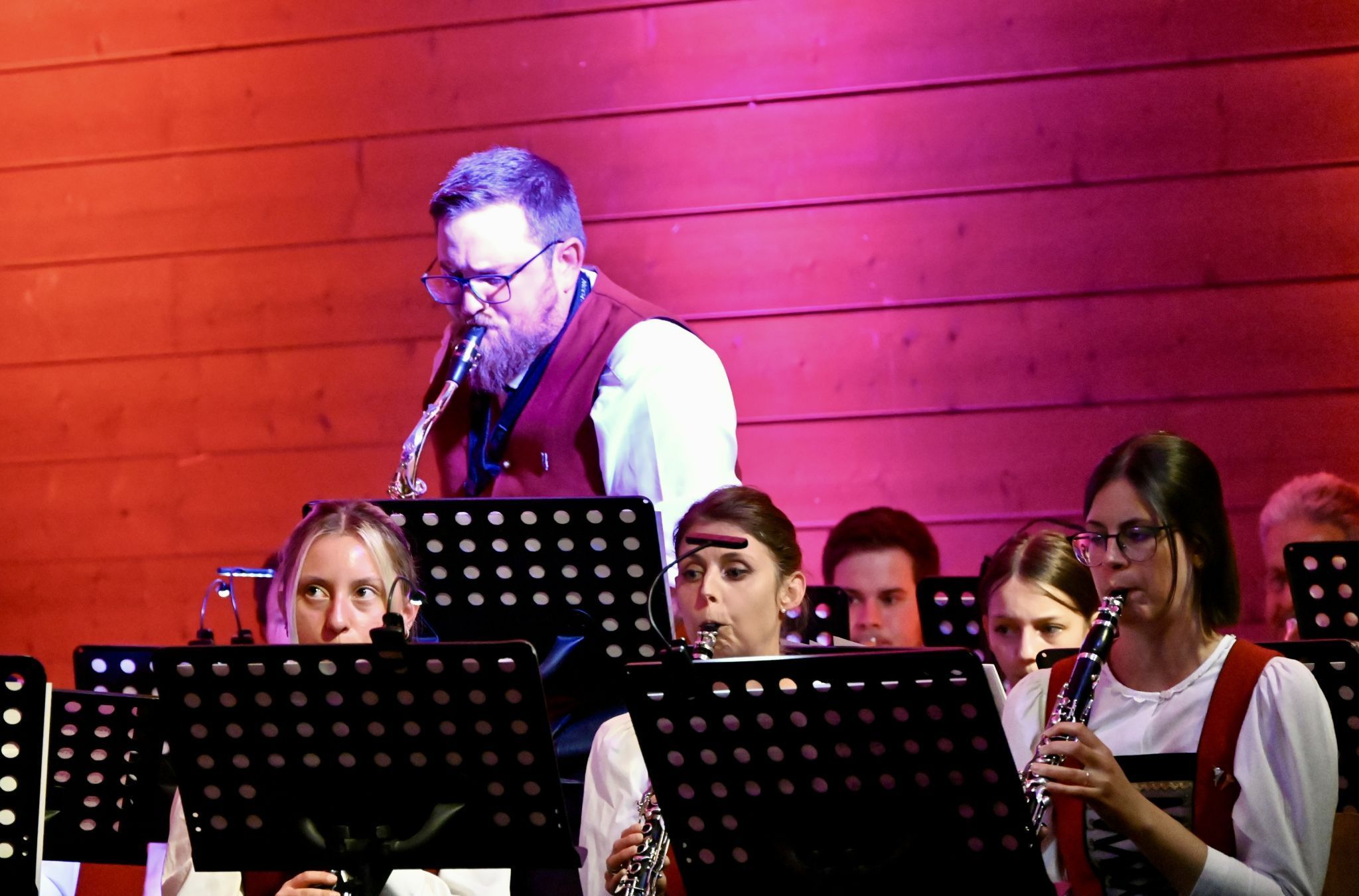 Solist Felix Gantner.