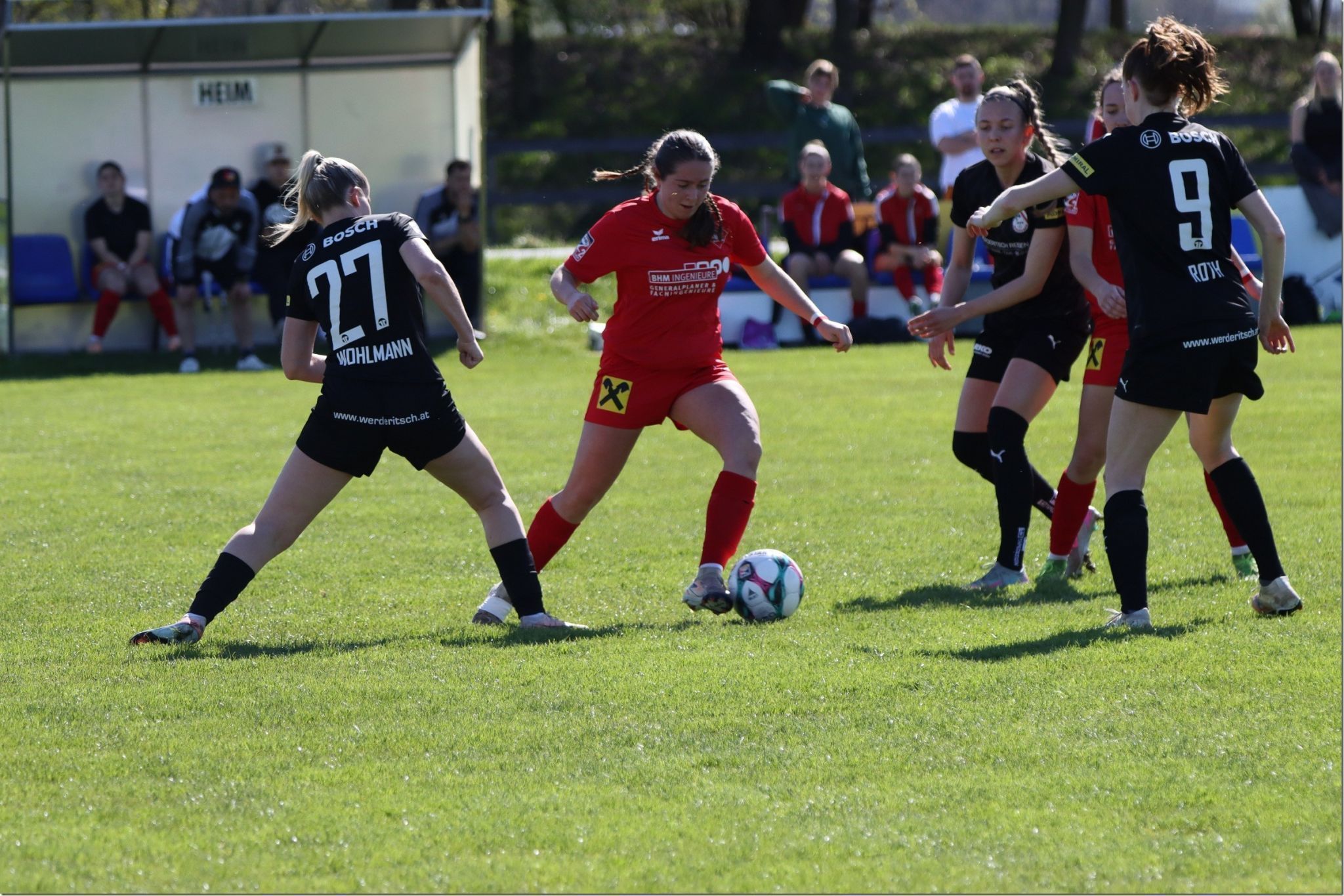 Kapitänin Heike Müller droht mit Rankweil der Abstieg. 