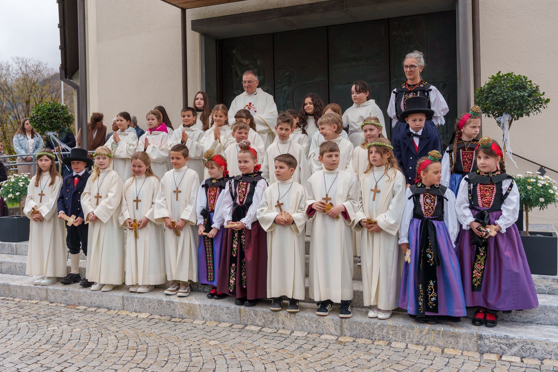 18 Kinder erhielten am vergangenen Sonntag ihre Erstkommunion.