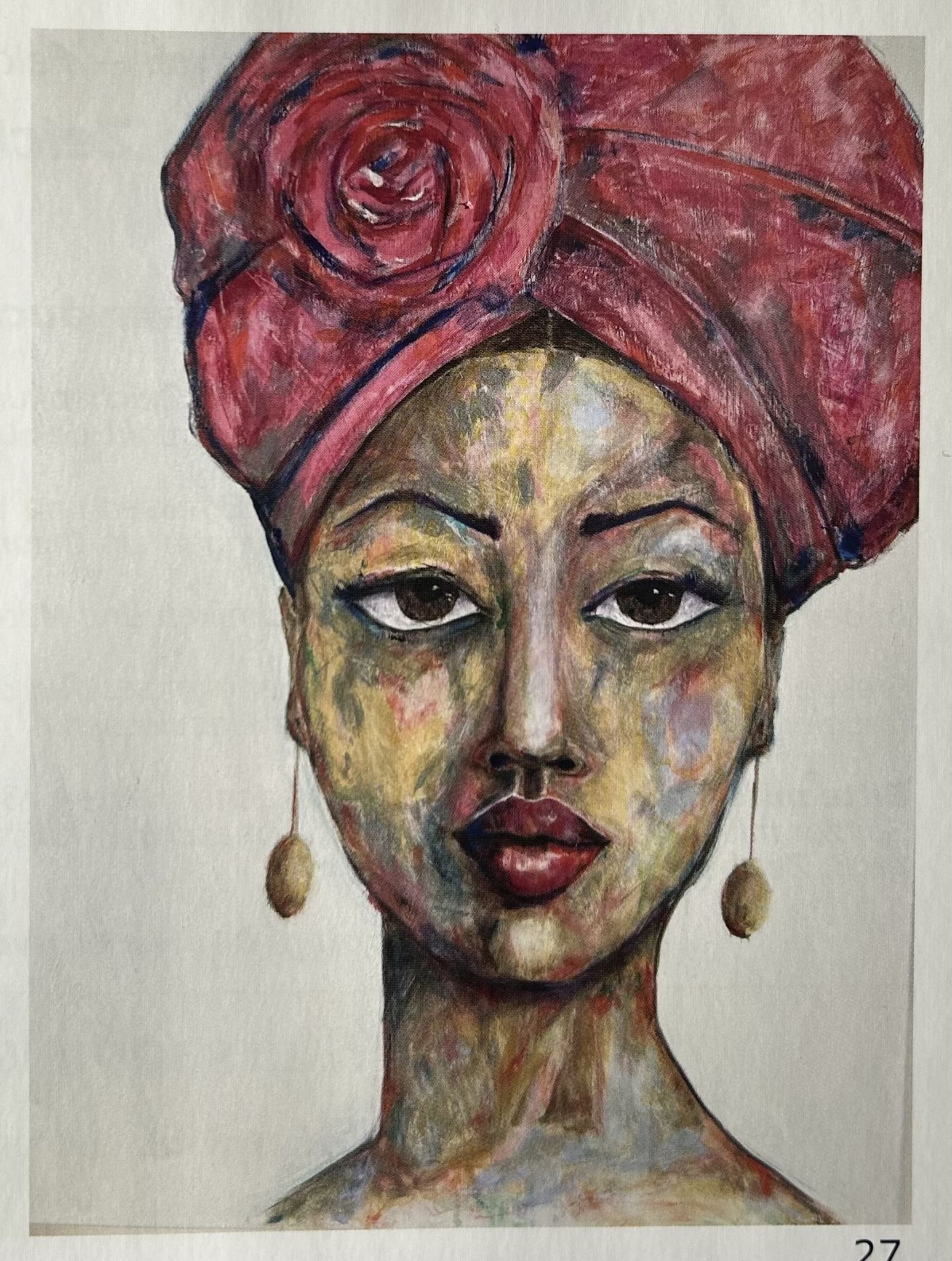 Durch Farben und Struktur entsteht eine besondere Tiefe. 