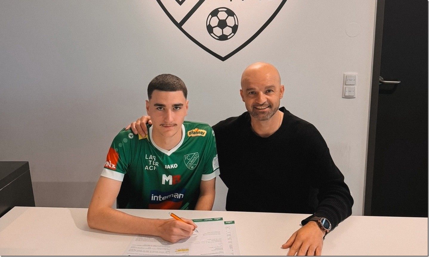 Leon Tahric erhält die Chance im Lauteracher Eins zu spielen. VEREIN