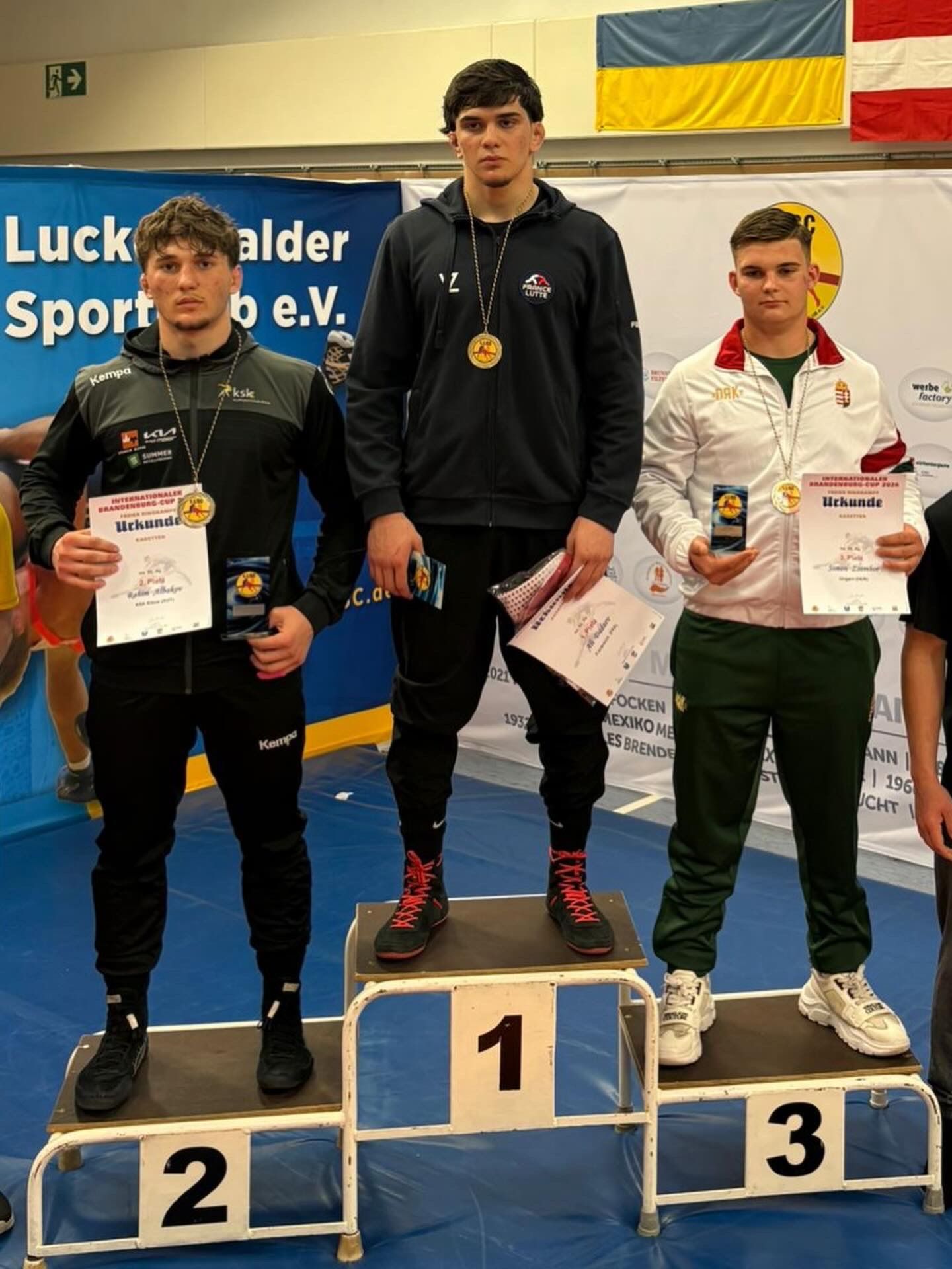 Starker Zweiter: Rahim Albakov aus Klaus in Luckenwalde. PRIVAT