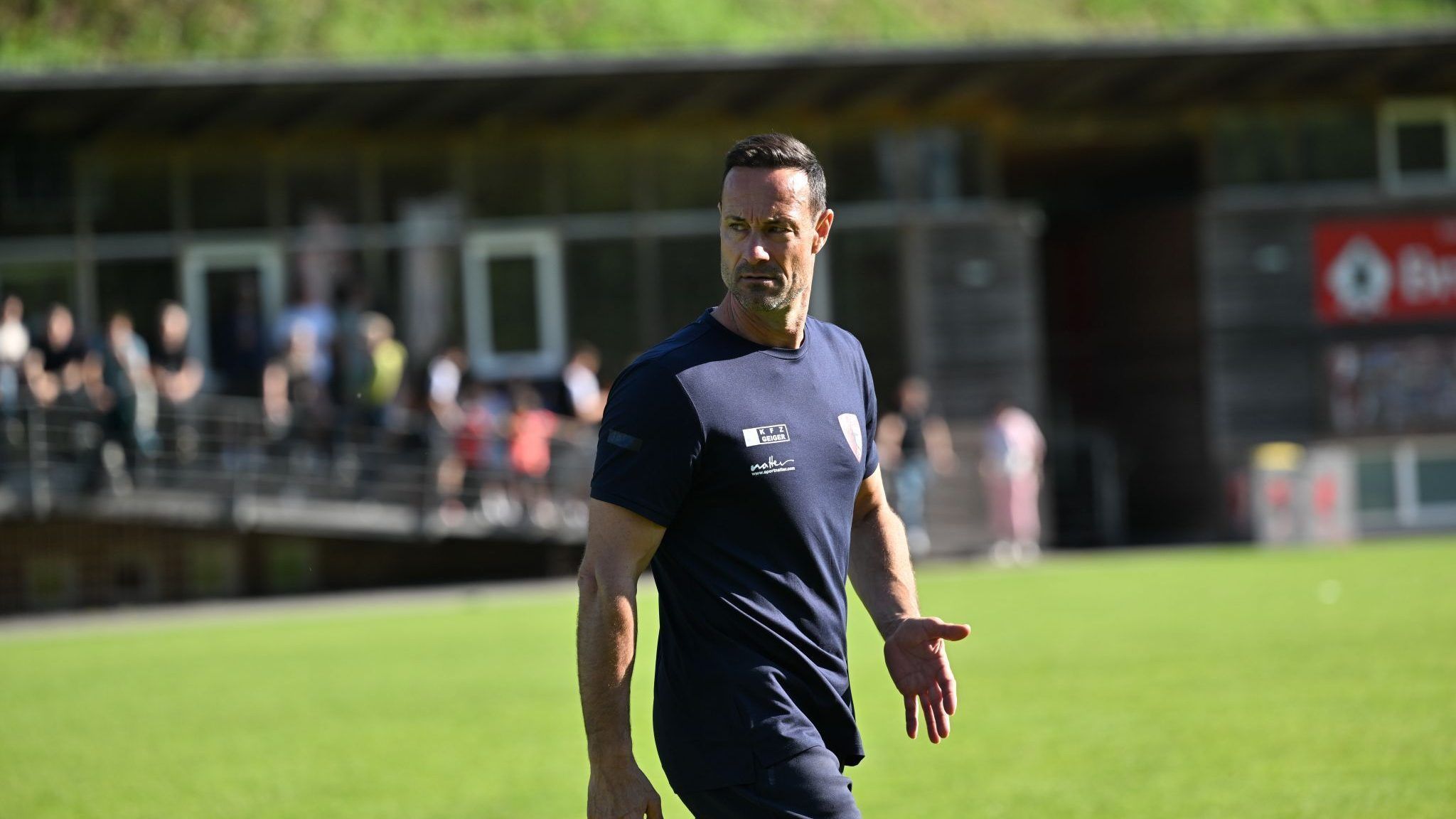 Egg Trainer Jokl Baur will die Sensation schaffen. VN-SERRA