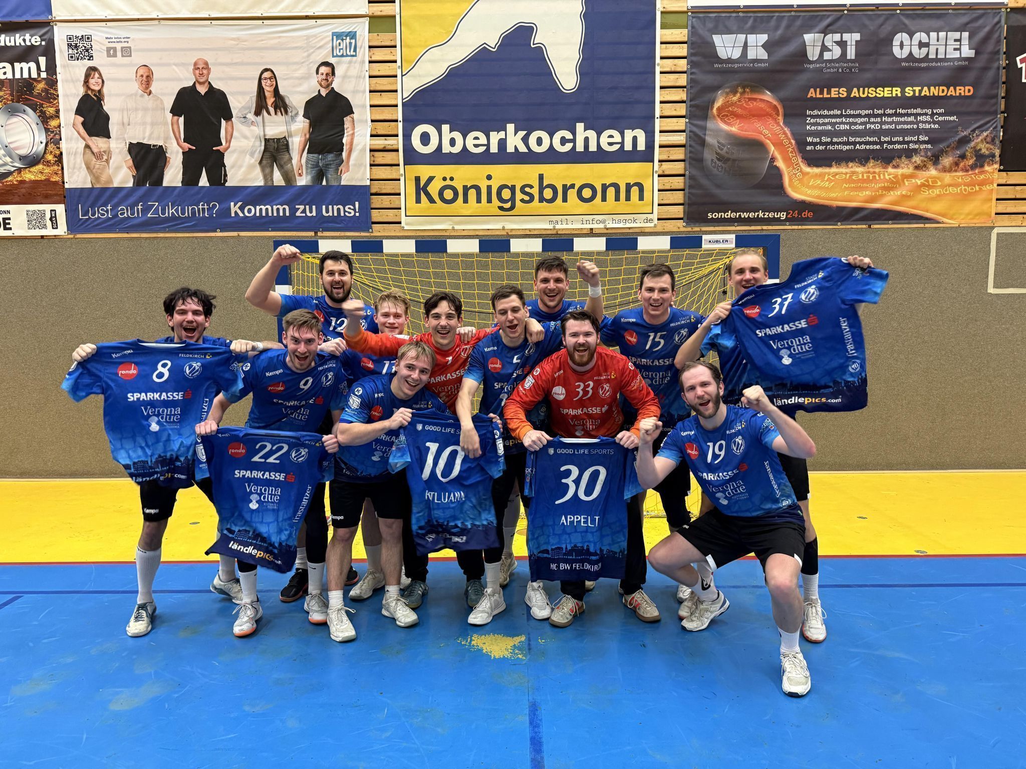 Feldkirchs Handballer sind Meister. VEREIN
